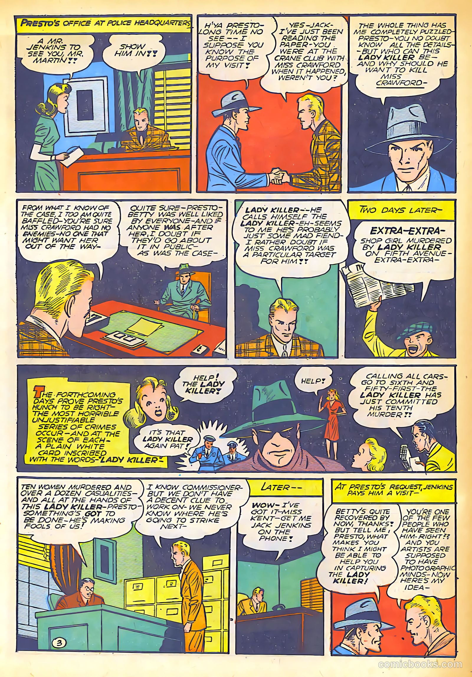 Silver Streak Comics #12 (1941) — page 63 of 67