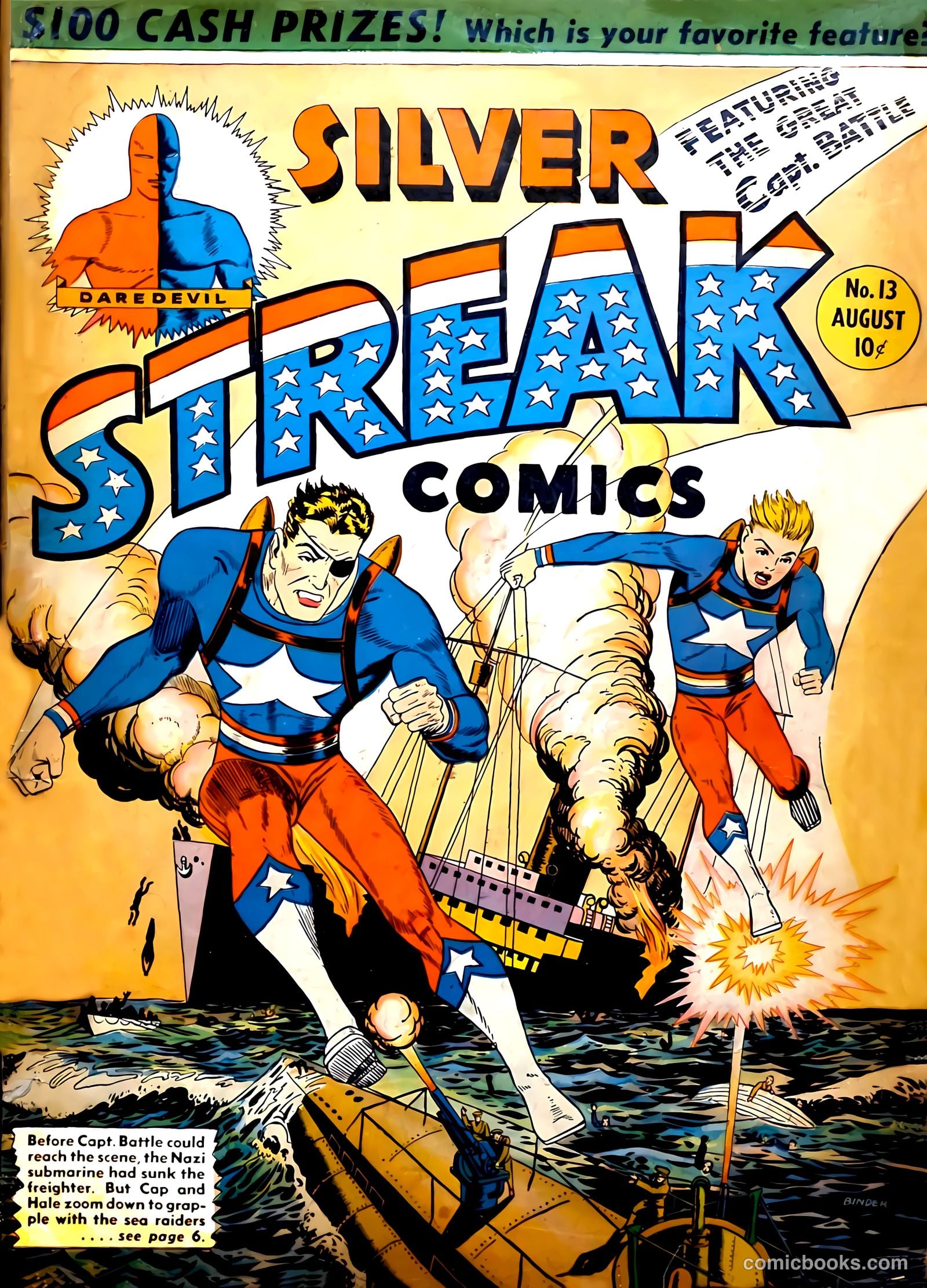 Silver Streak Comics #13