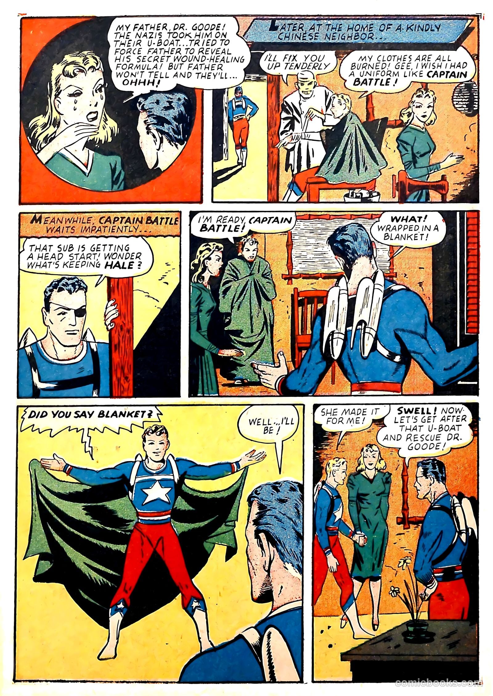 Silver Streak Comics #13 (1941) — page 7 of 69