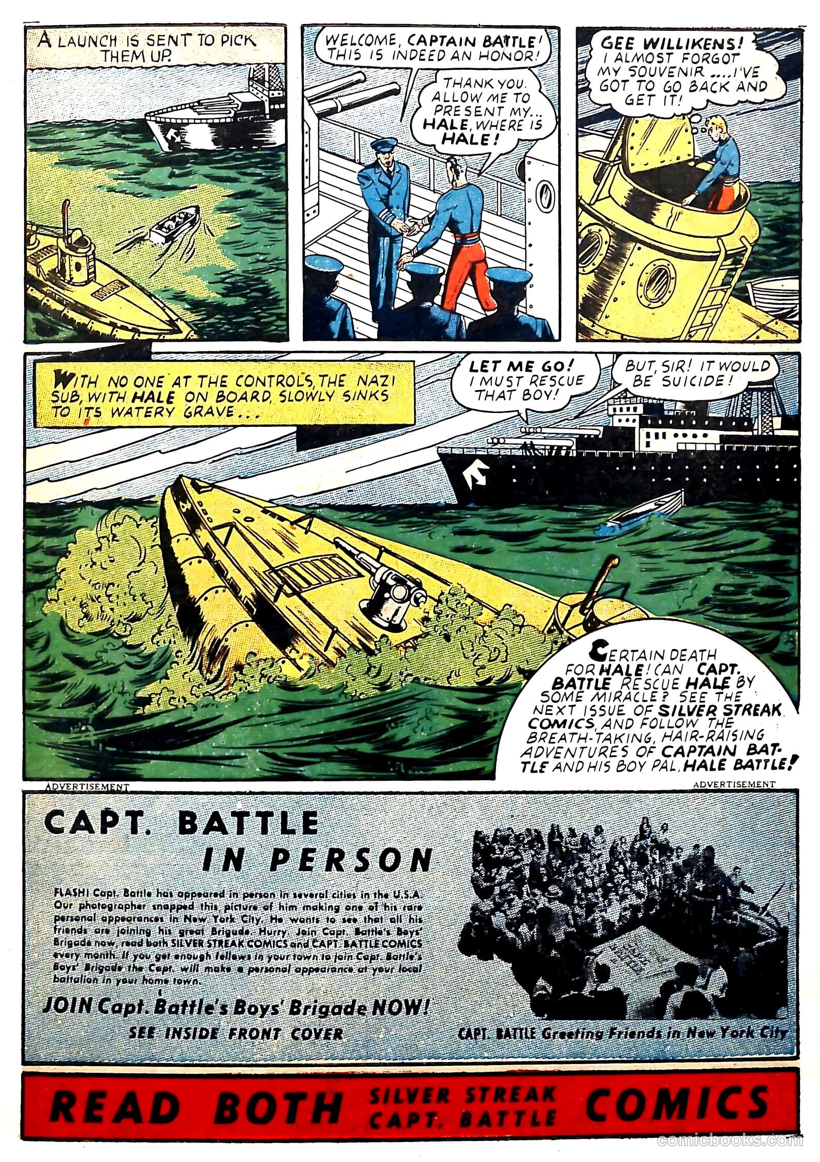 Silver Streak Comics #13 (1941) — page 11 of 69