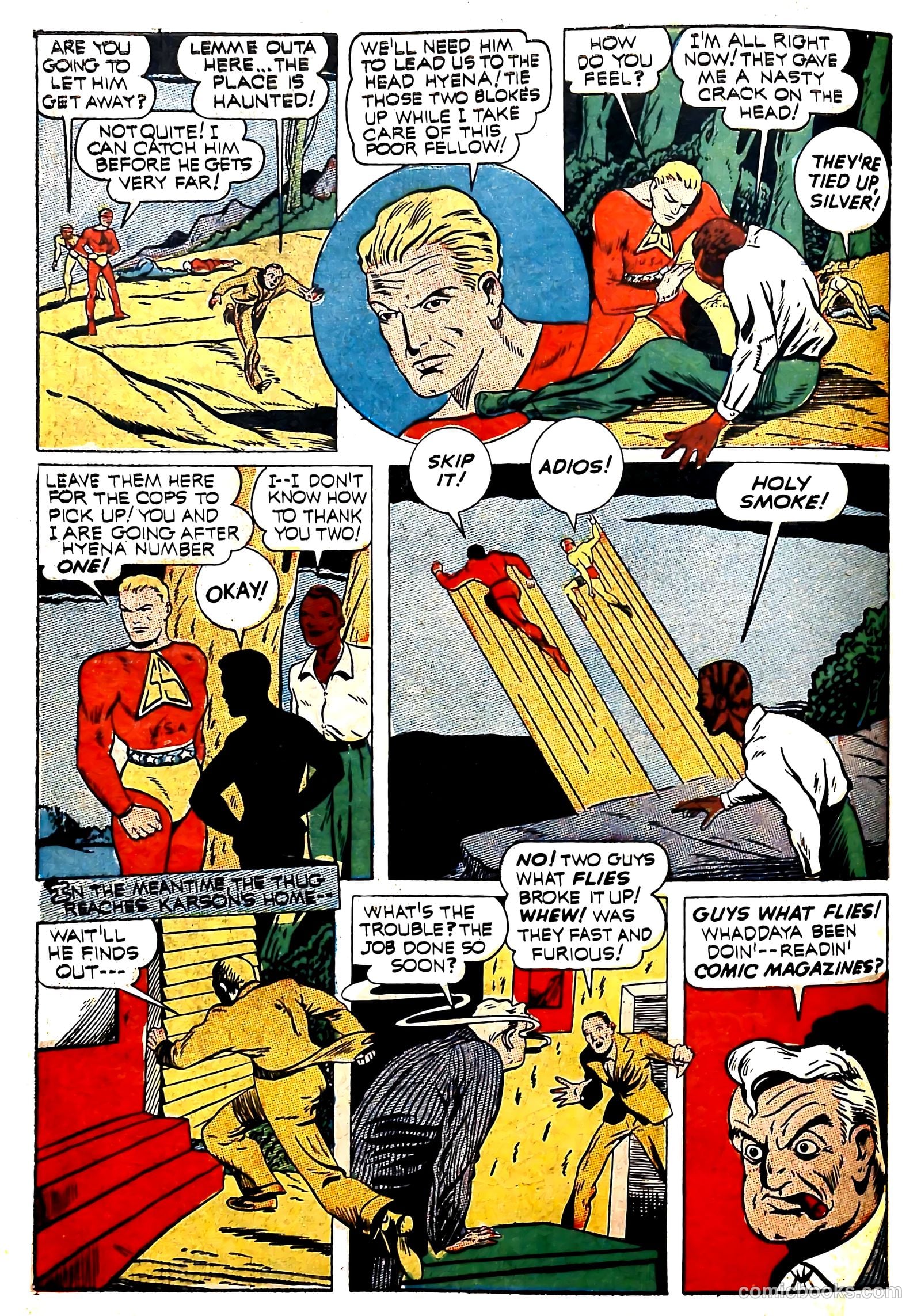 Silver Streak Comics #13 (1941) — page 16 of 69