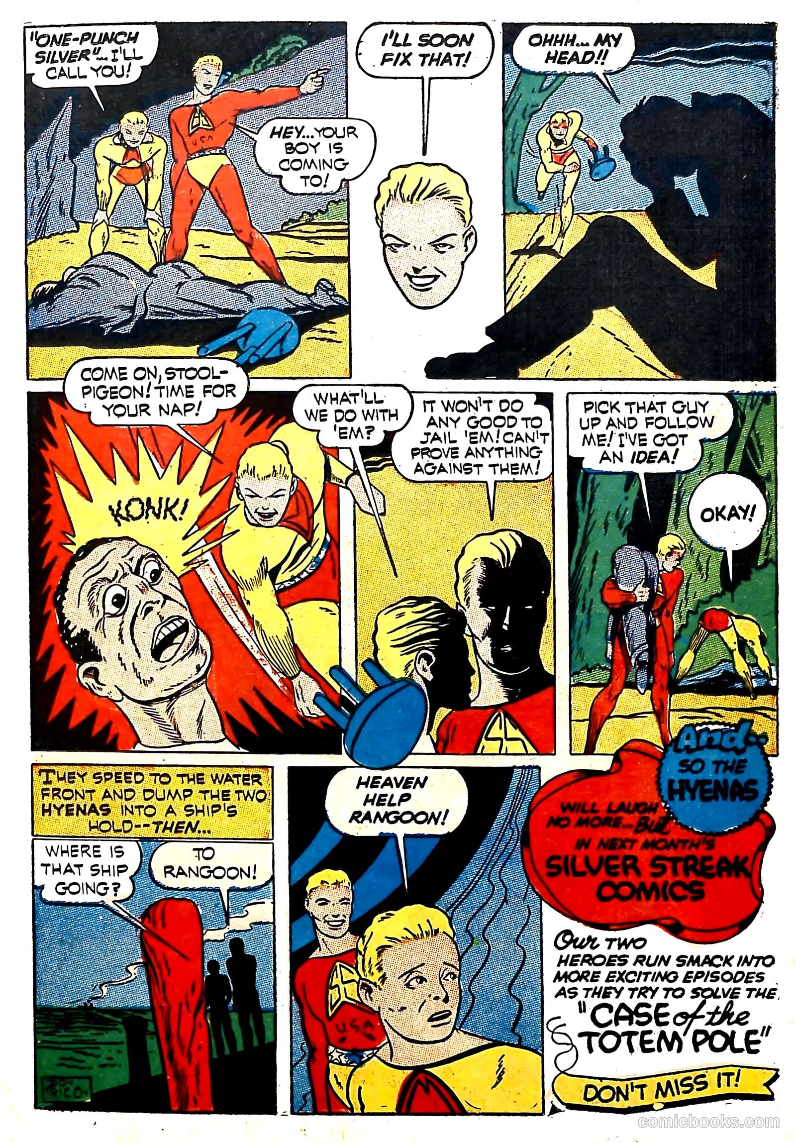 Silver Streak Comics #13 (1941) — page 19 of 69