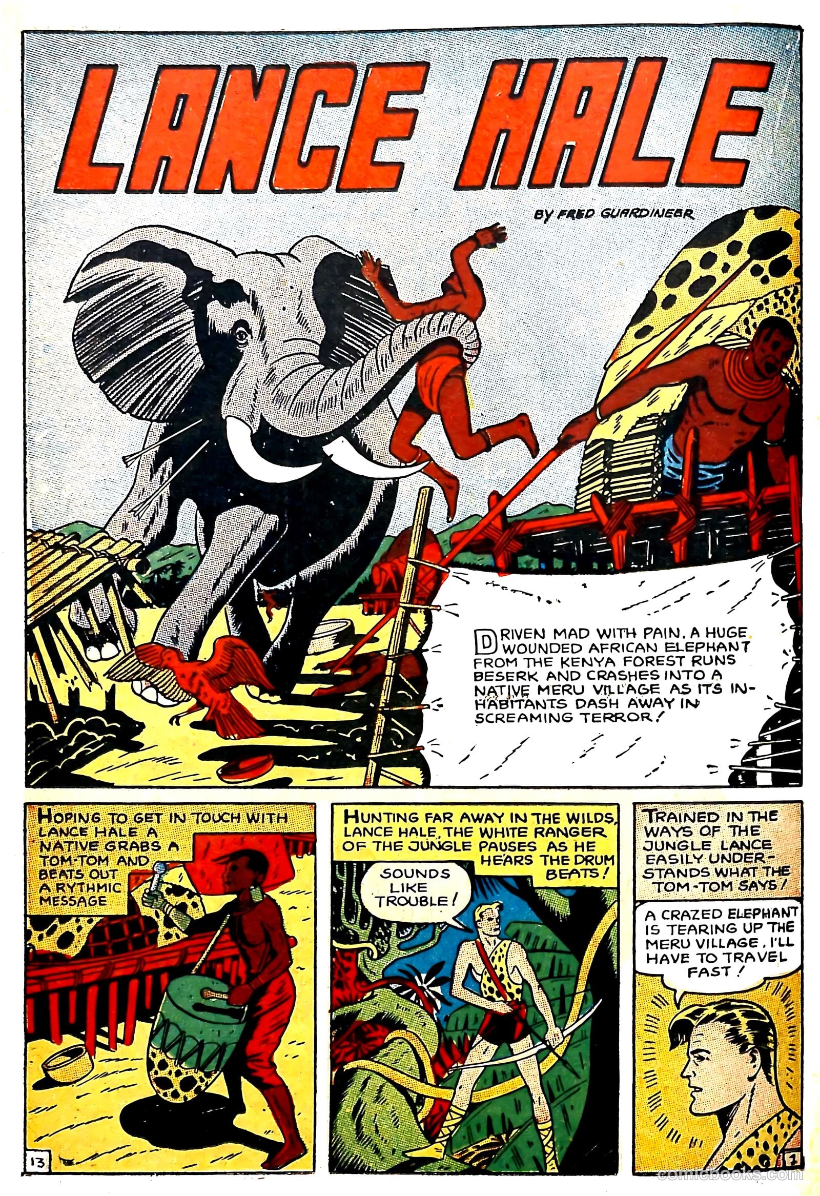 Silver Streak Comics #13 (1941) — page 32 of 69