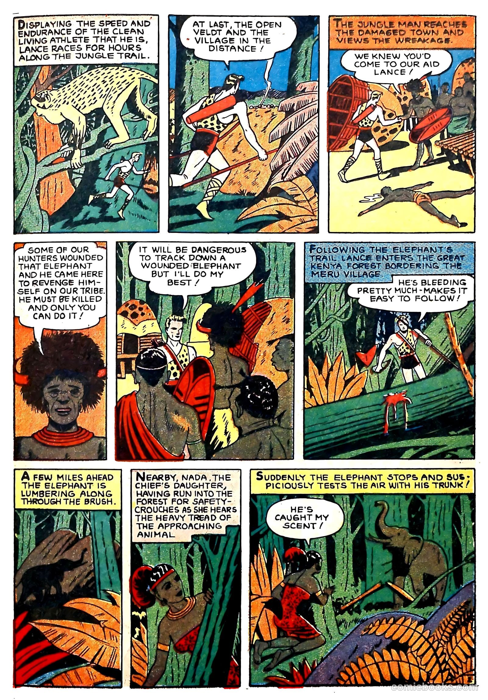 Silver Streak Comics #13 (1941) — page 33 of 69