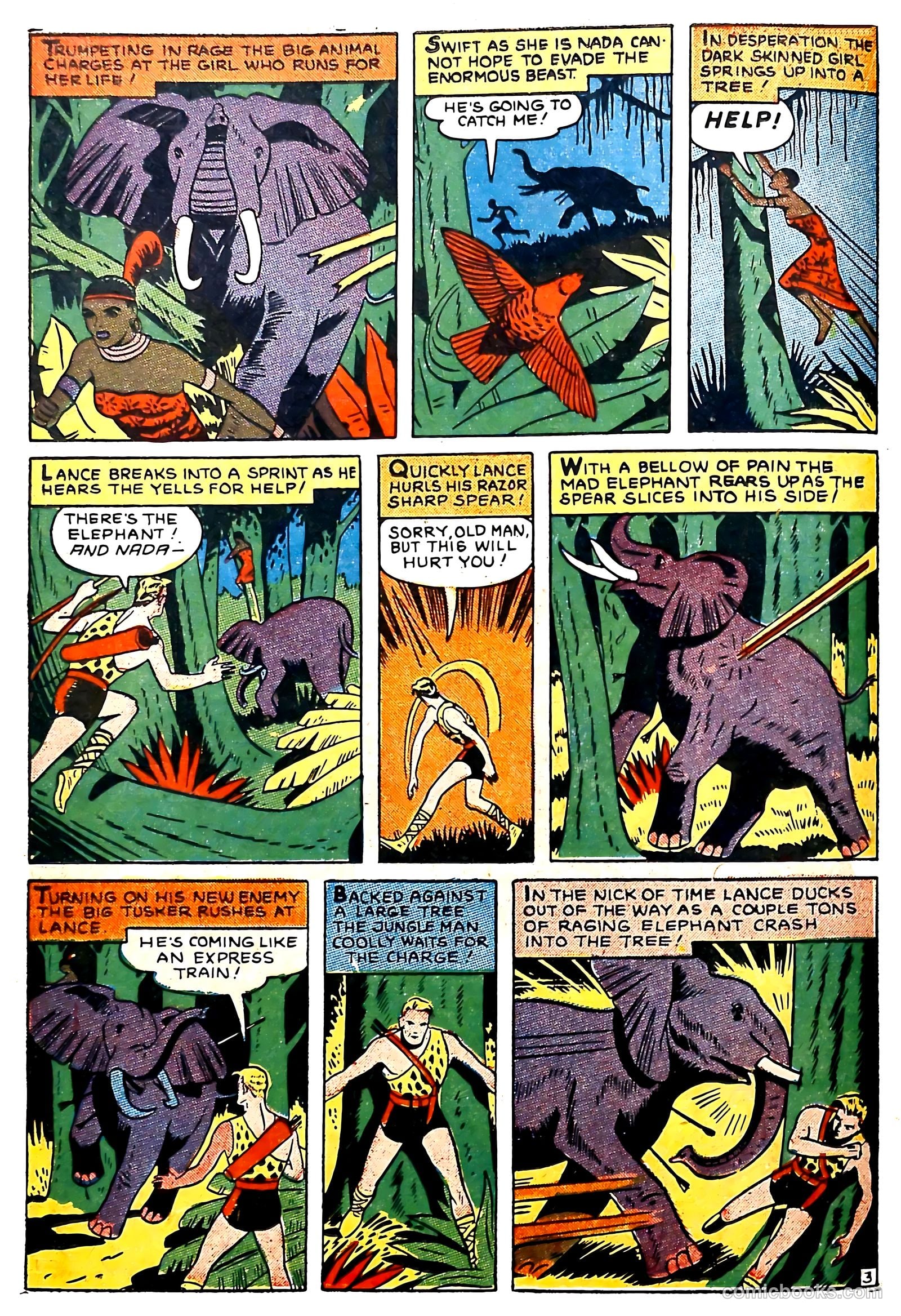 Silver Streak Comics #13 (1941) — page 34 of 69
