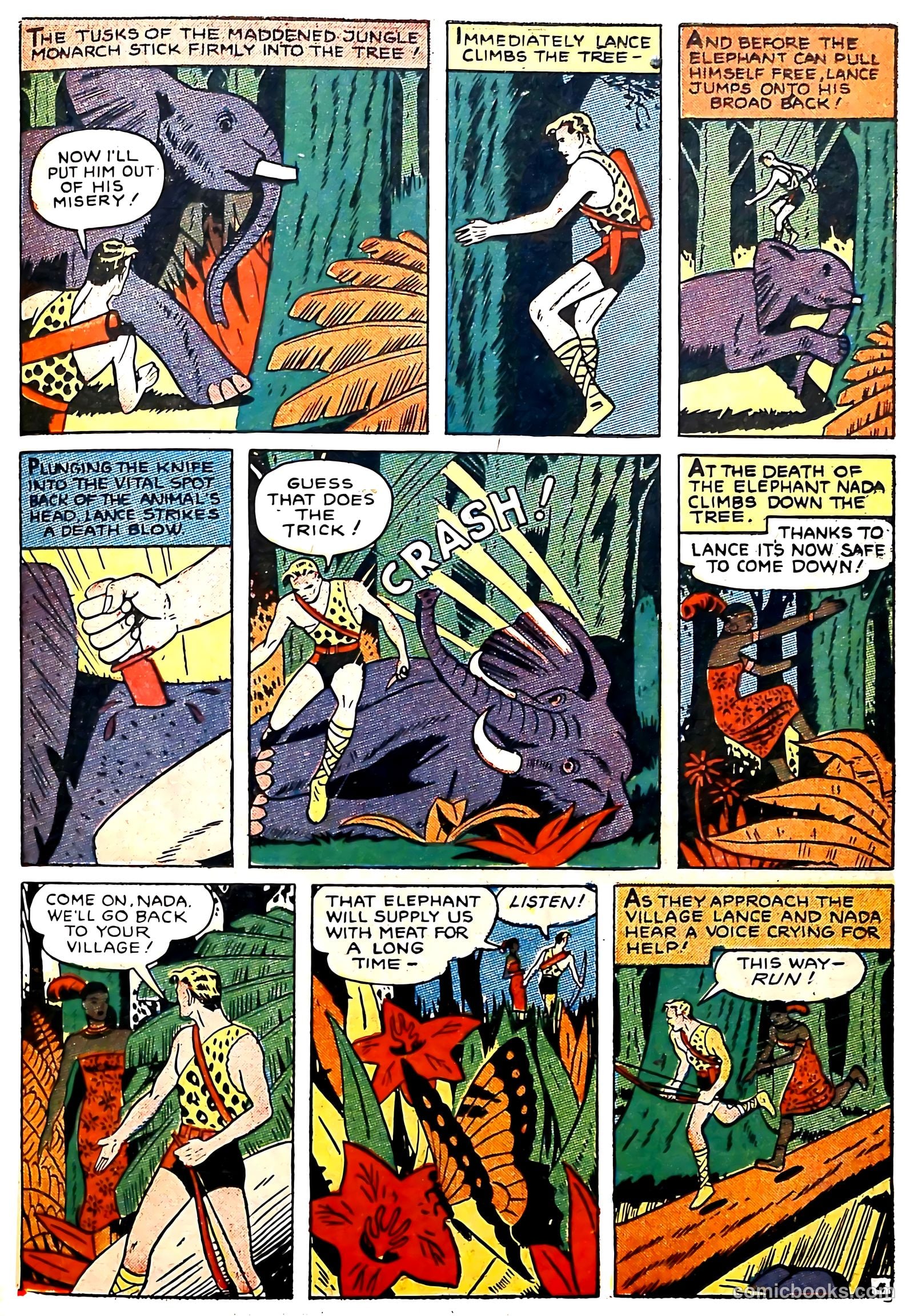 Silver Streak Comics #13 (1941) — page 35 of 69