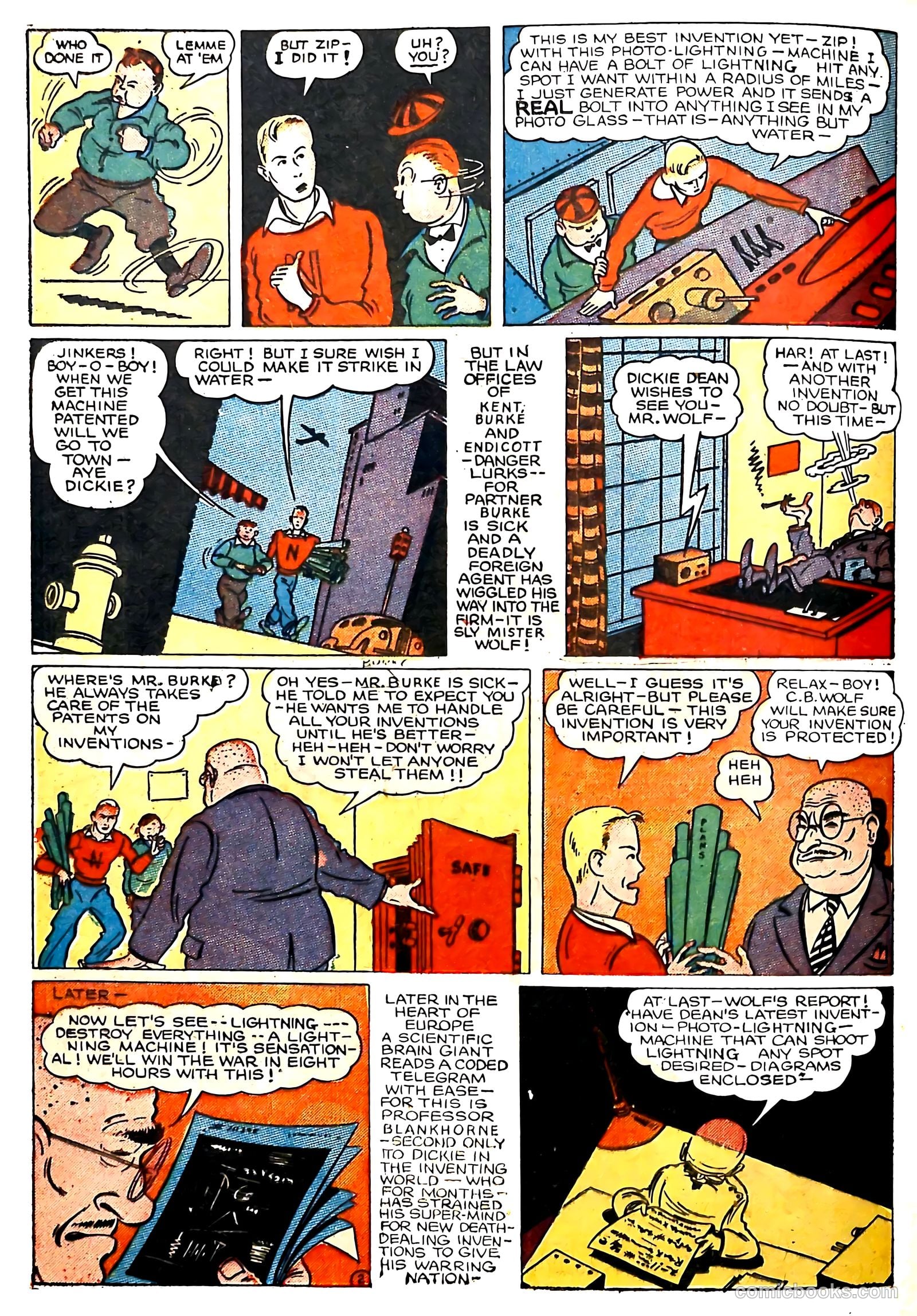 Silver Streak Comics #13 (1941) — page 38 of 69