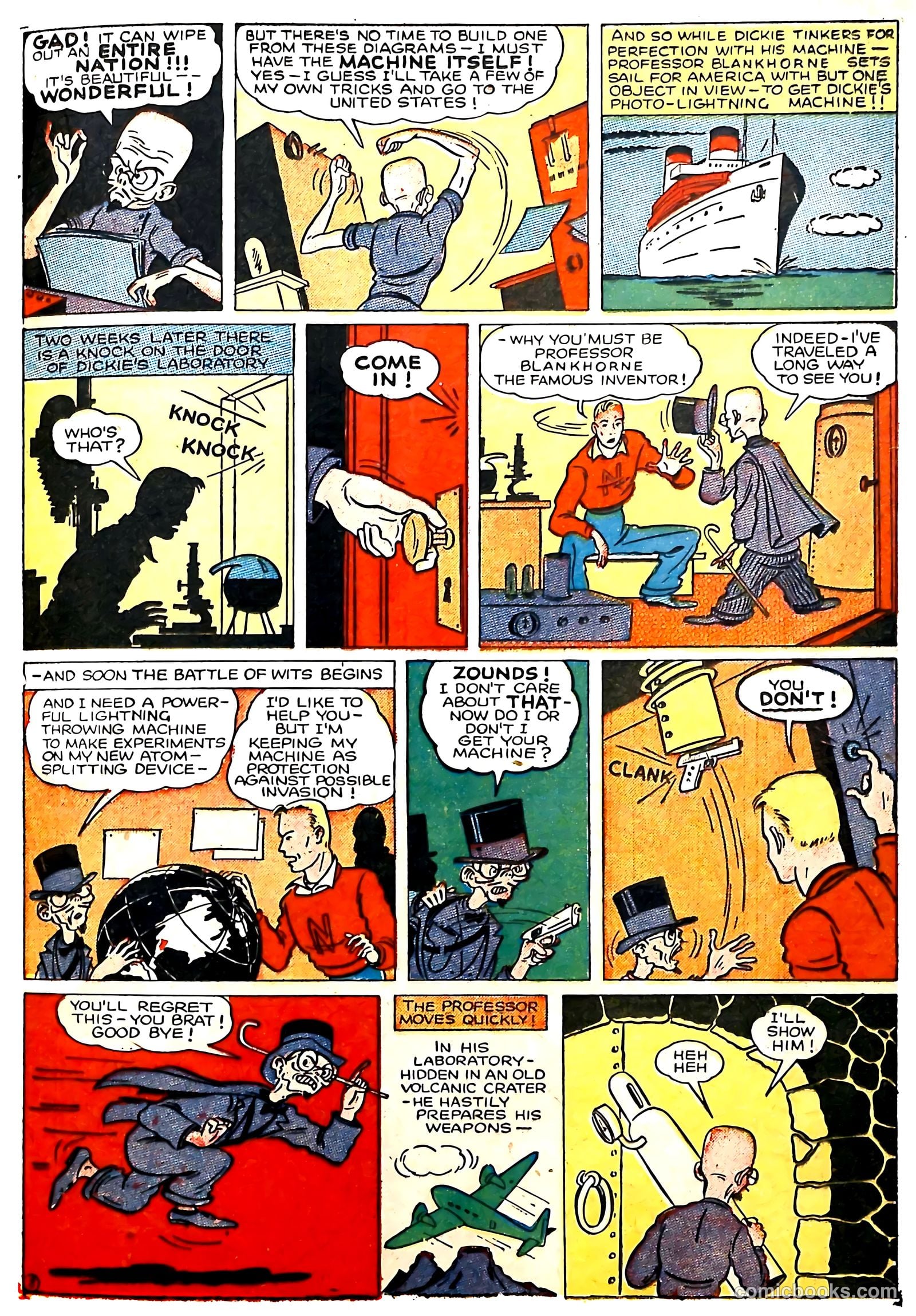 Silver Streak Comics #13 (1941) — page 39 of 69
