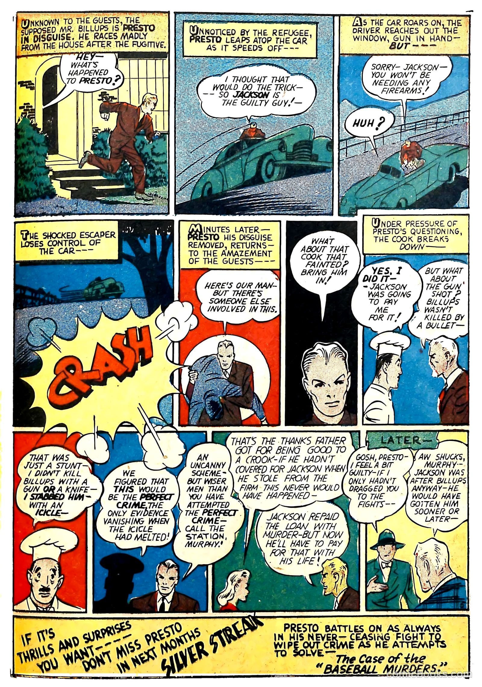 Silver Streak Comics #13 (1941) — page 57 of 69