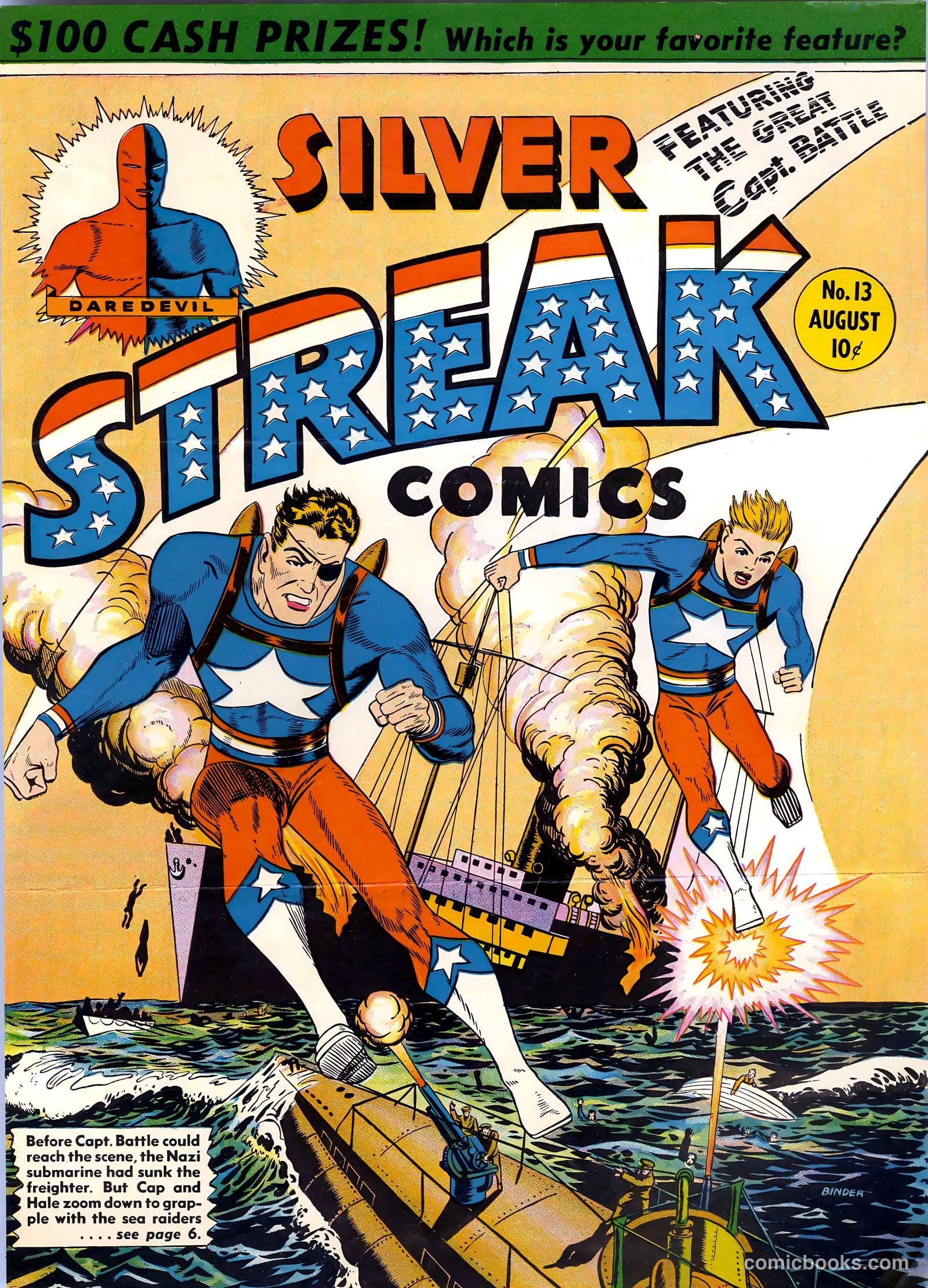 Silver Streak Comics #13 (1941) — page 68 of 69