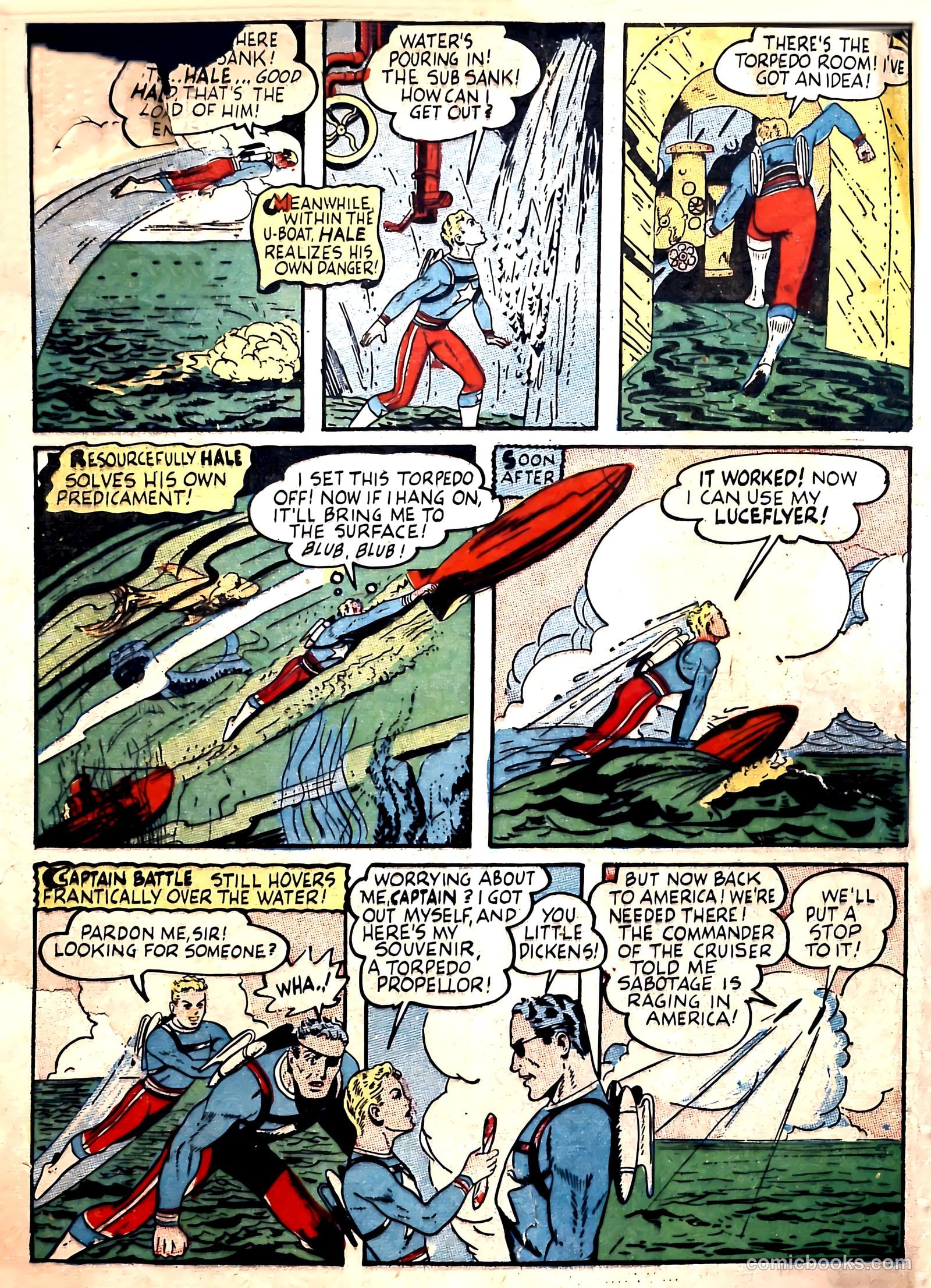 Silver Streak Comics #14 (1941) — page 4 of 68