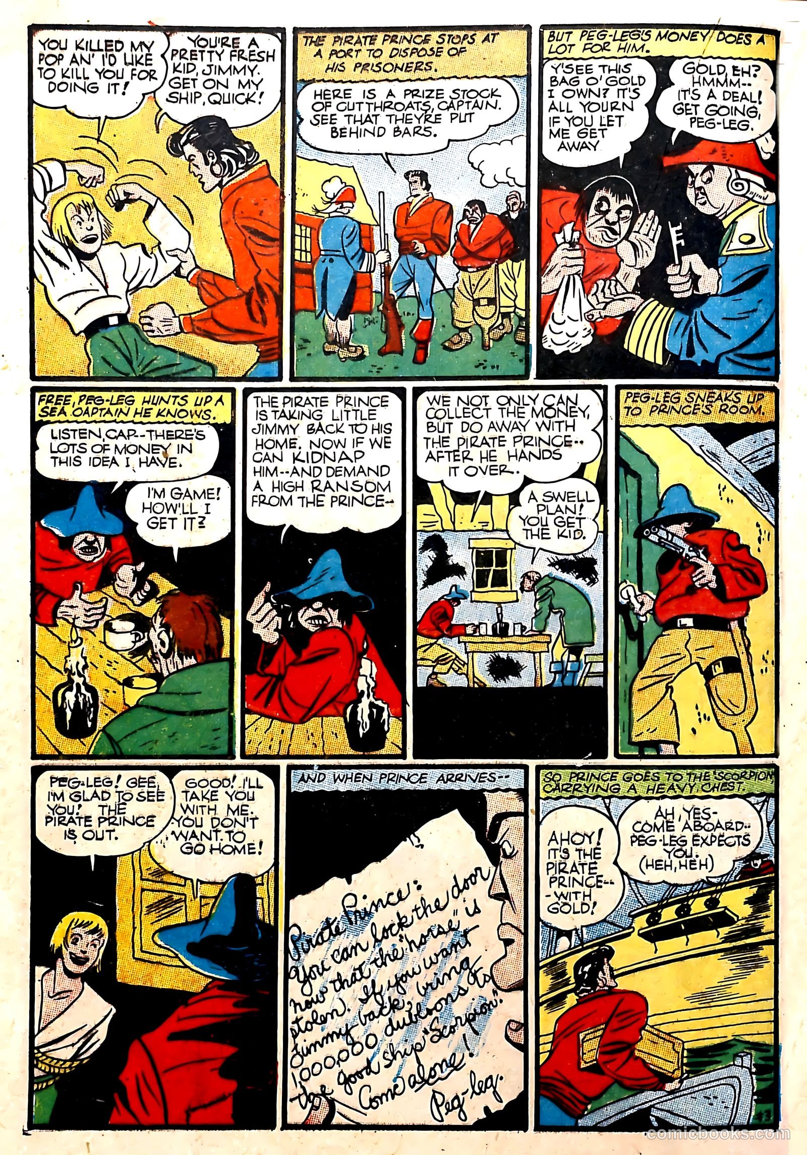 Silver Streak Comics #14 (1941) — page 30 of 68