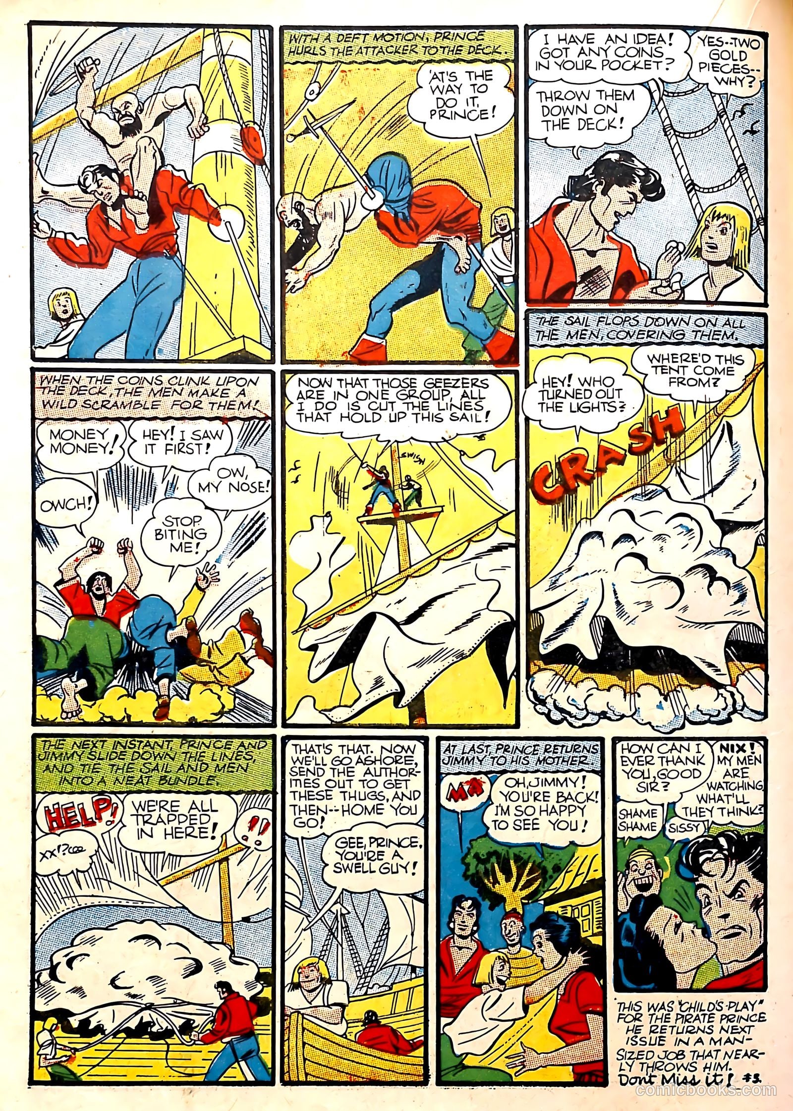 Silver Streak Comics #14 (1941) — page 32 of 68