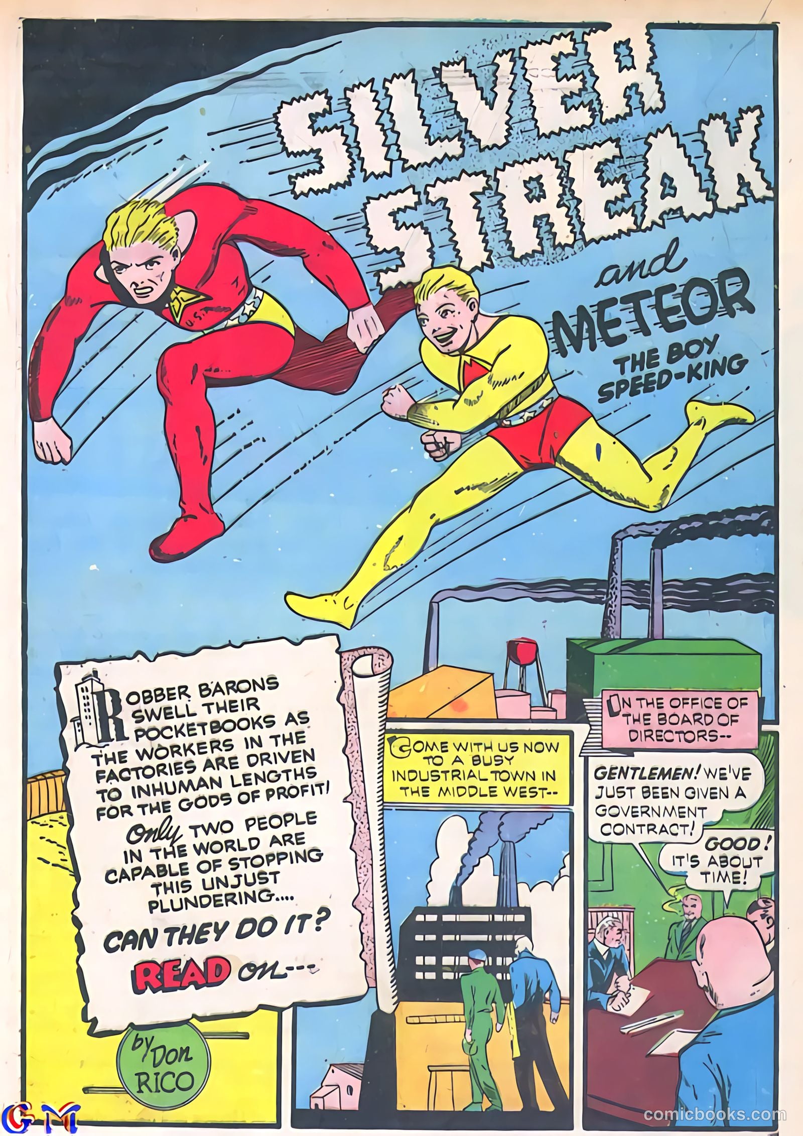 Silver Streak Comics #14 (1941) — page 35 of 68