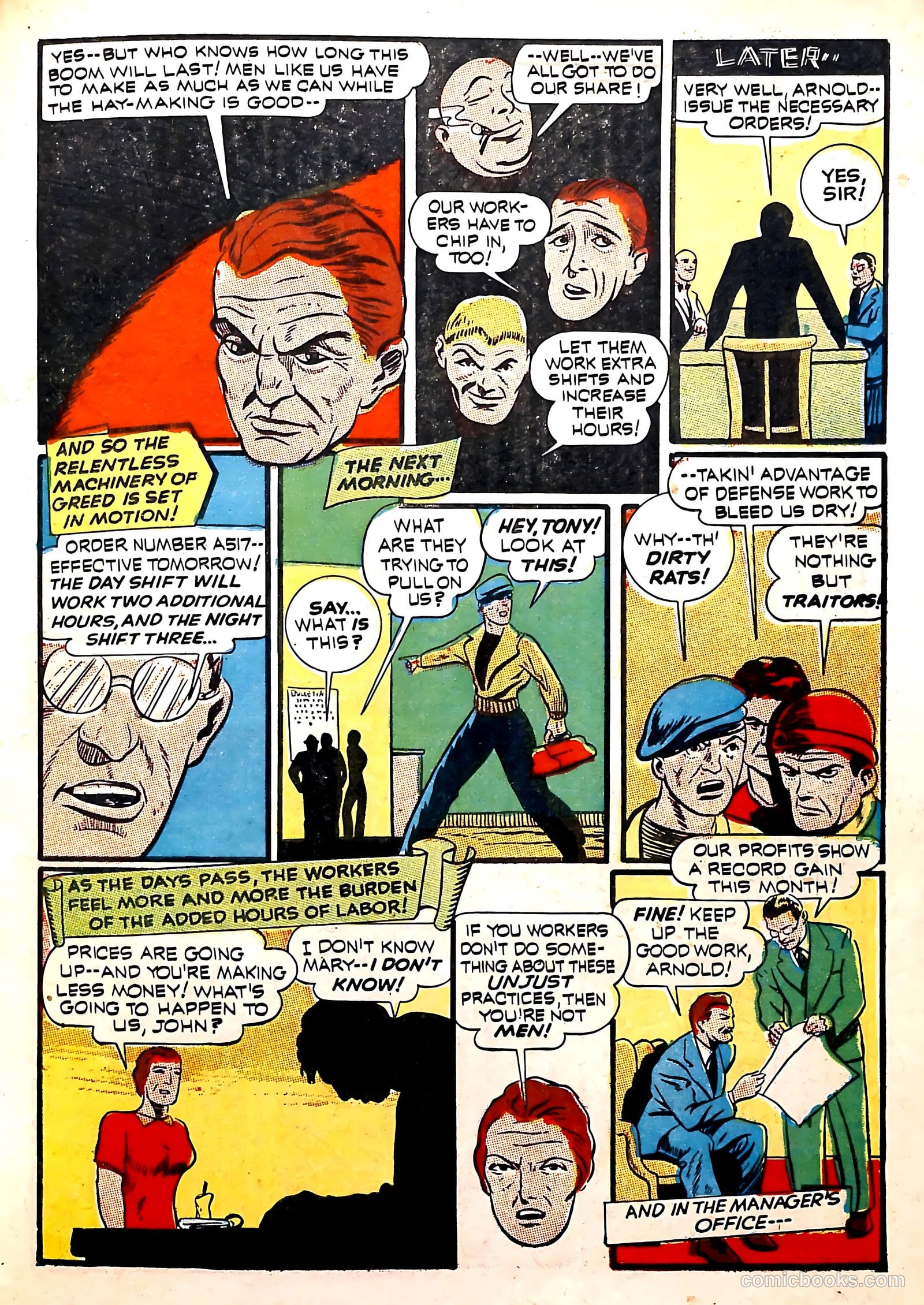 Silver Streak Comics #14 (1941) — page 36 of 68