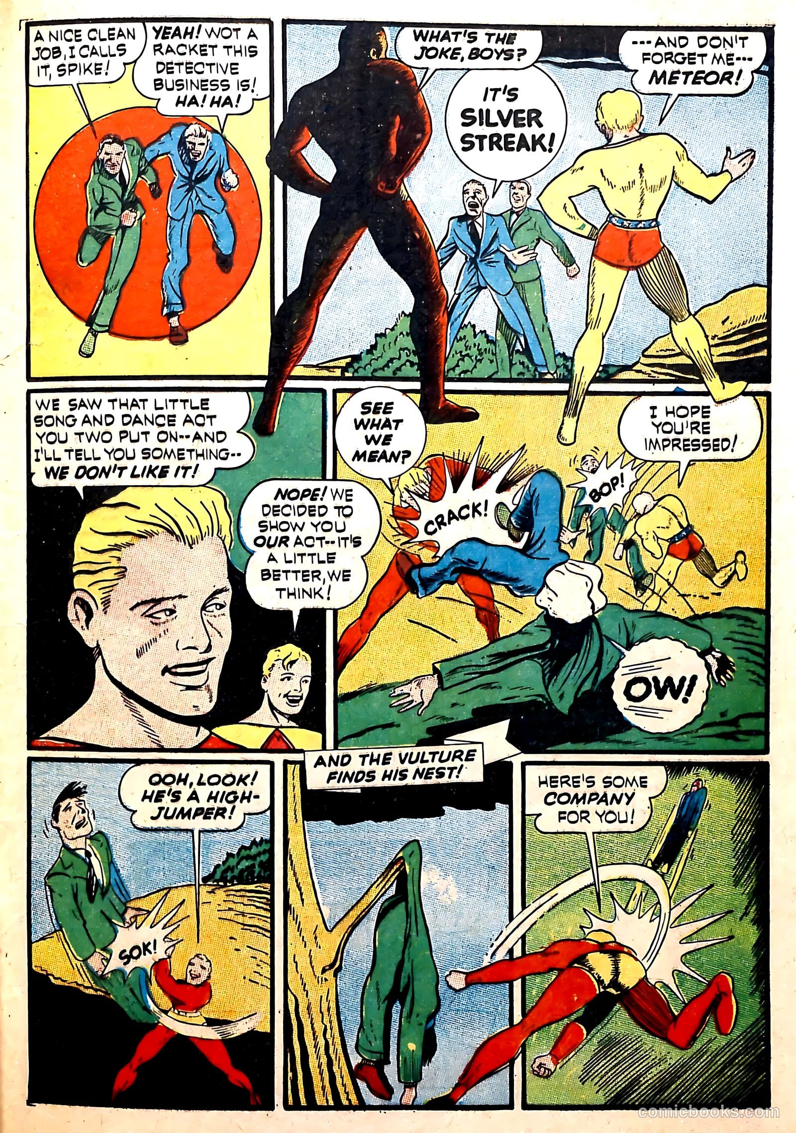 Silver Streak Comics #14 (1941) — page 38 of 68