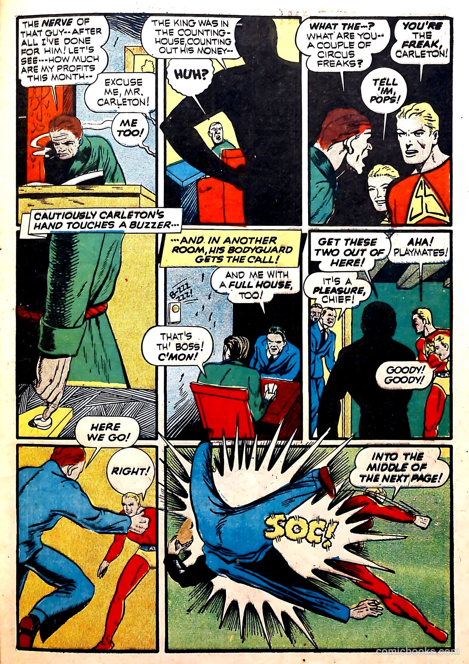 Silver Streak Comics #14 (1941) — page 40 of 68