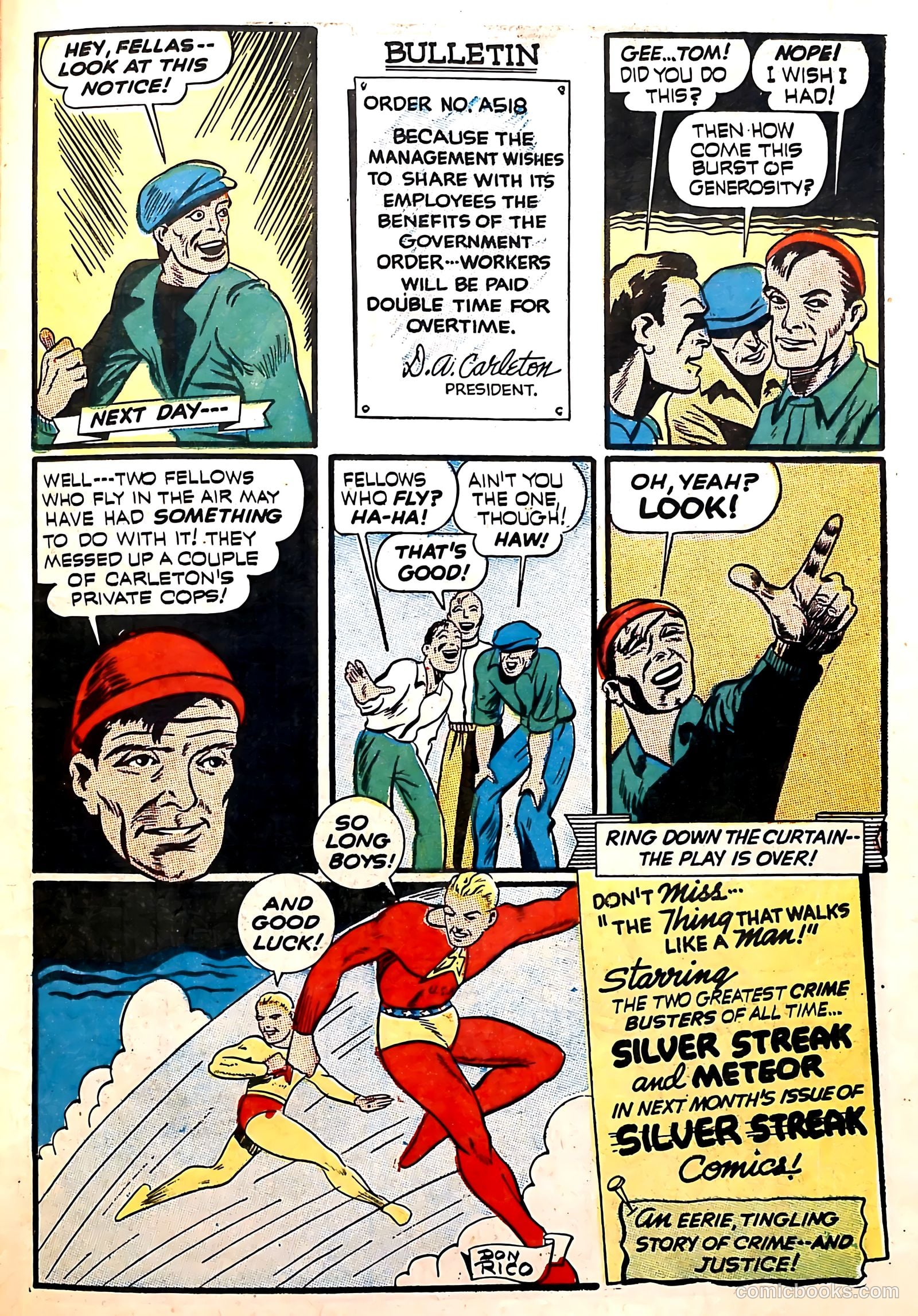 Silver Streak Comics #14 (1941) — page 42 of 68