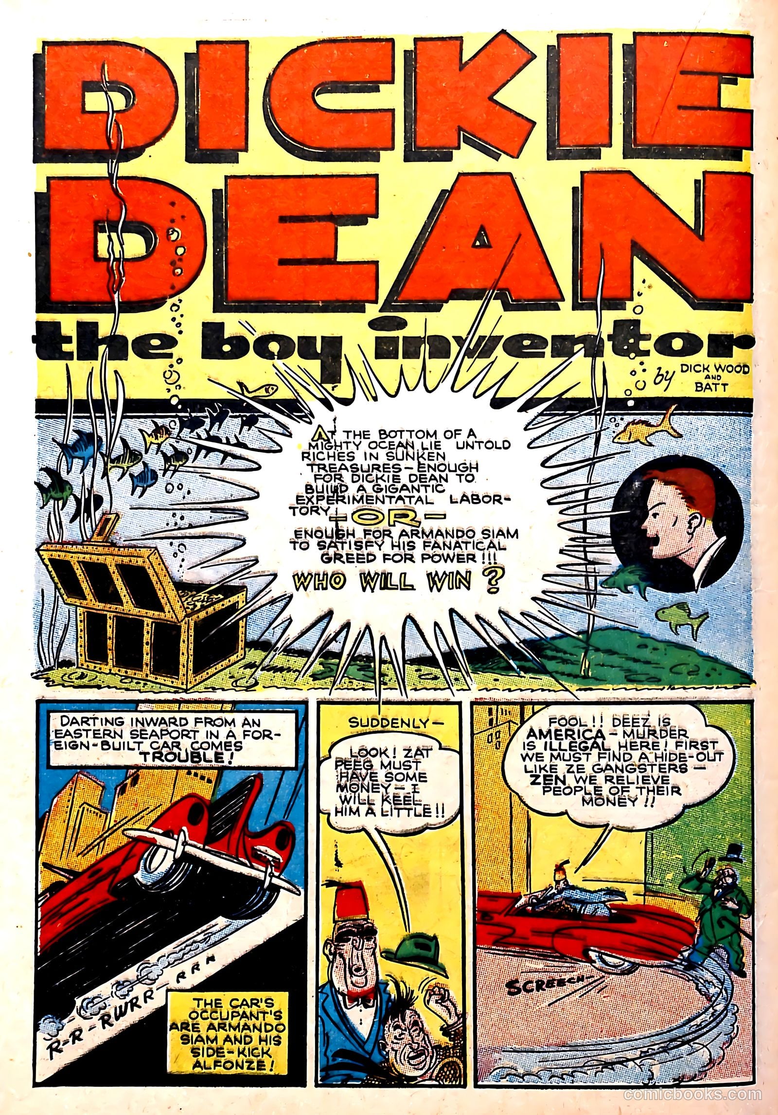 Silver Streak Comics #14 (1941) — page 43 of 68