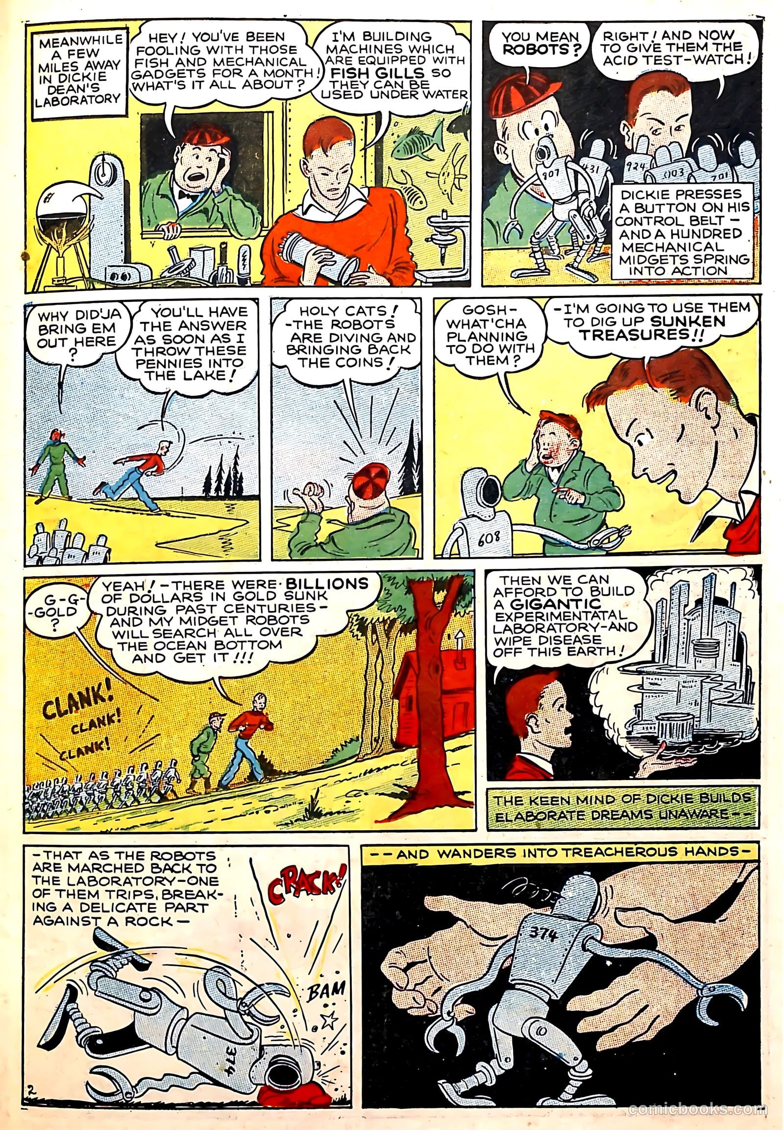 Silver Streak Comics #14 (1941) — page 44 of 68