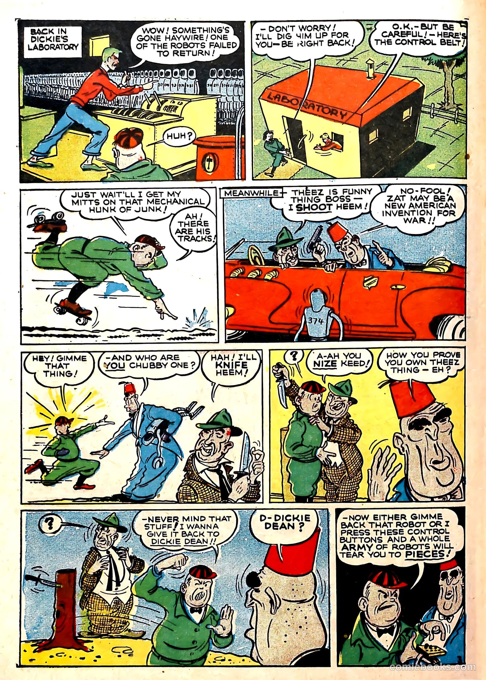Silver Streak Comics #14 (1941) — page 45 of 68
