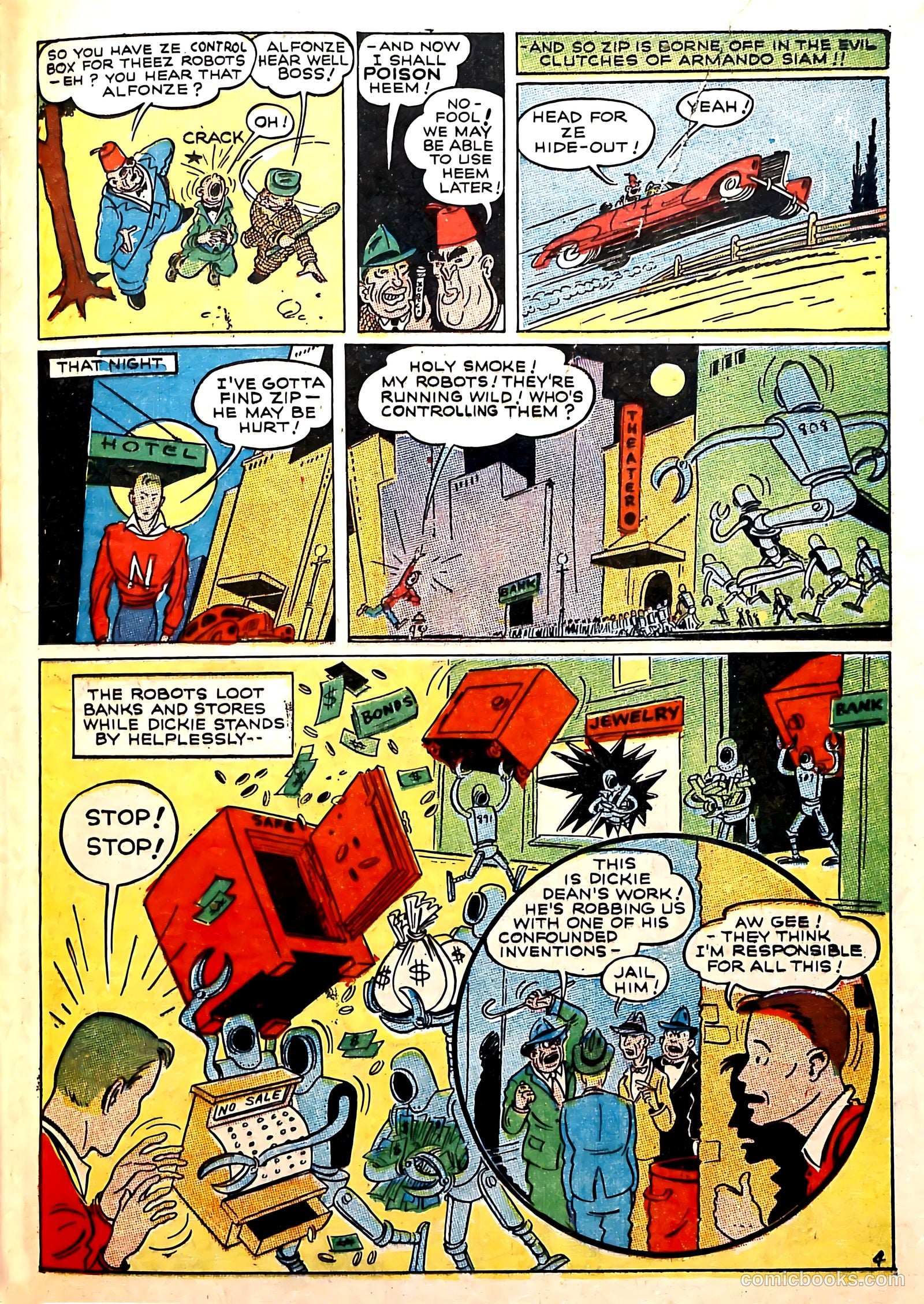 Silver Streak Comics #14 (1941) — page 46 of 68