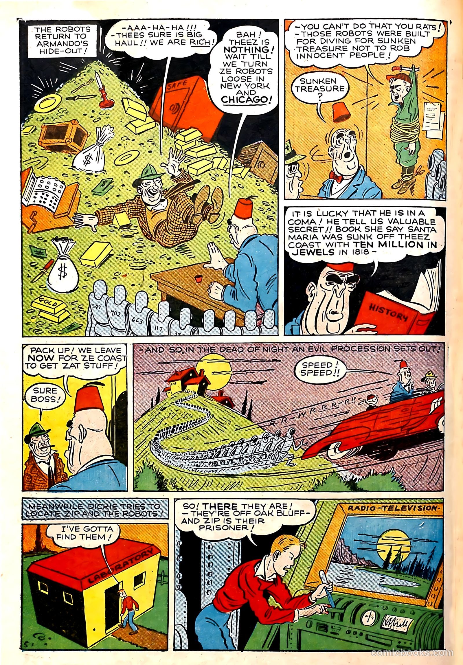 Silver Streak Comics #14 (1941) — page 47 of 68