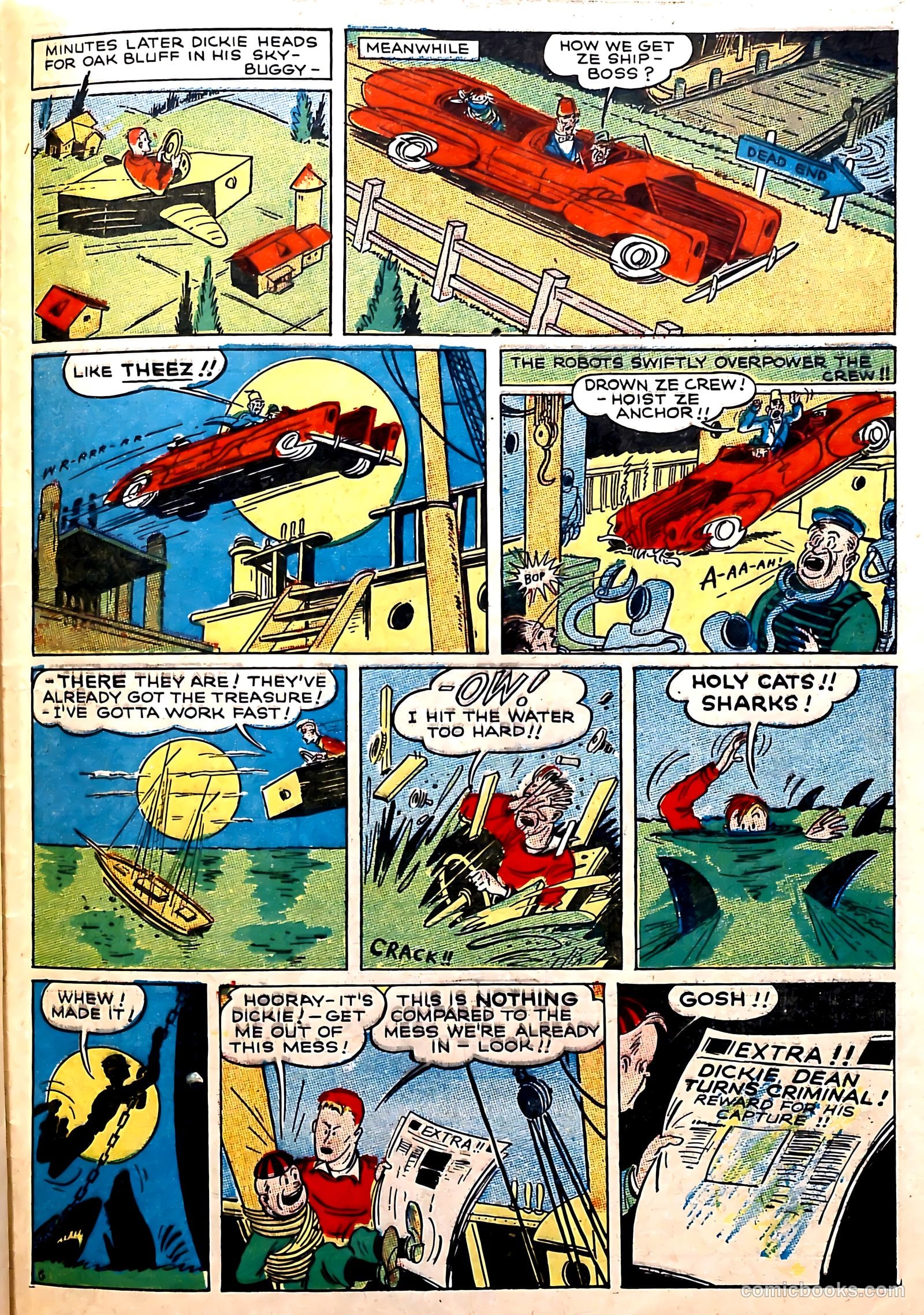 Silver Streak Comics #14 (1941) — page 48 of 68