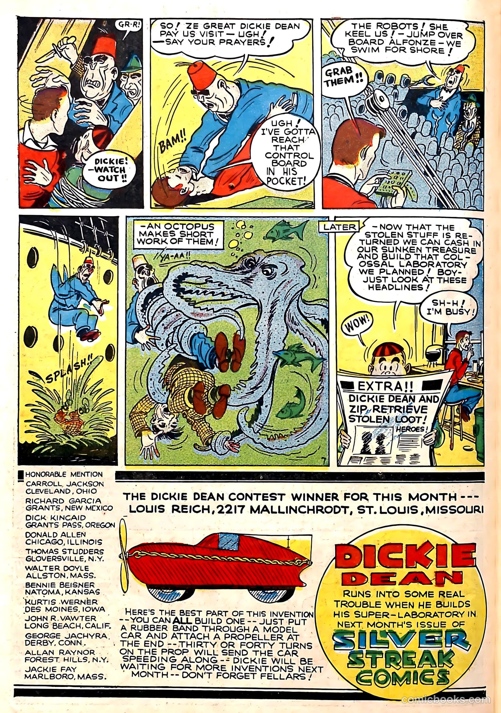Silver Streak Comics #14 (1941) — page 49 of 68