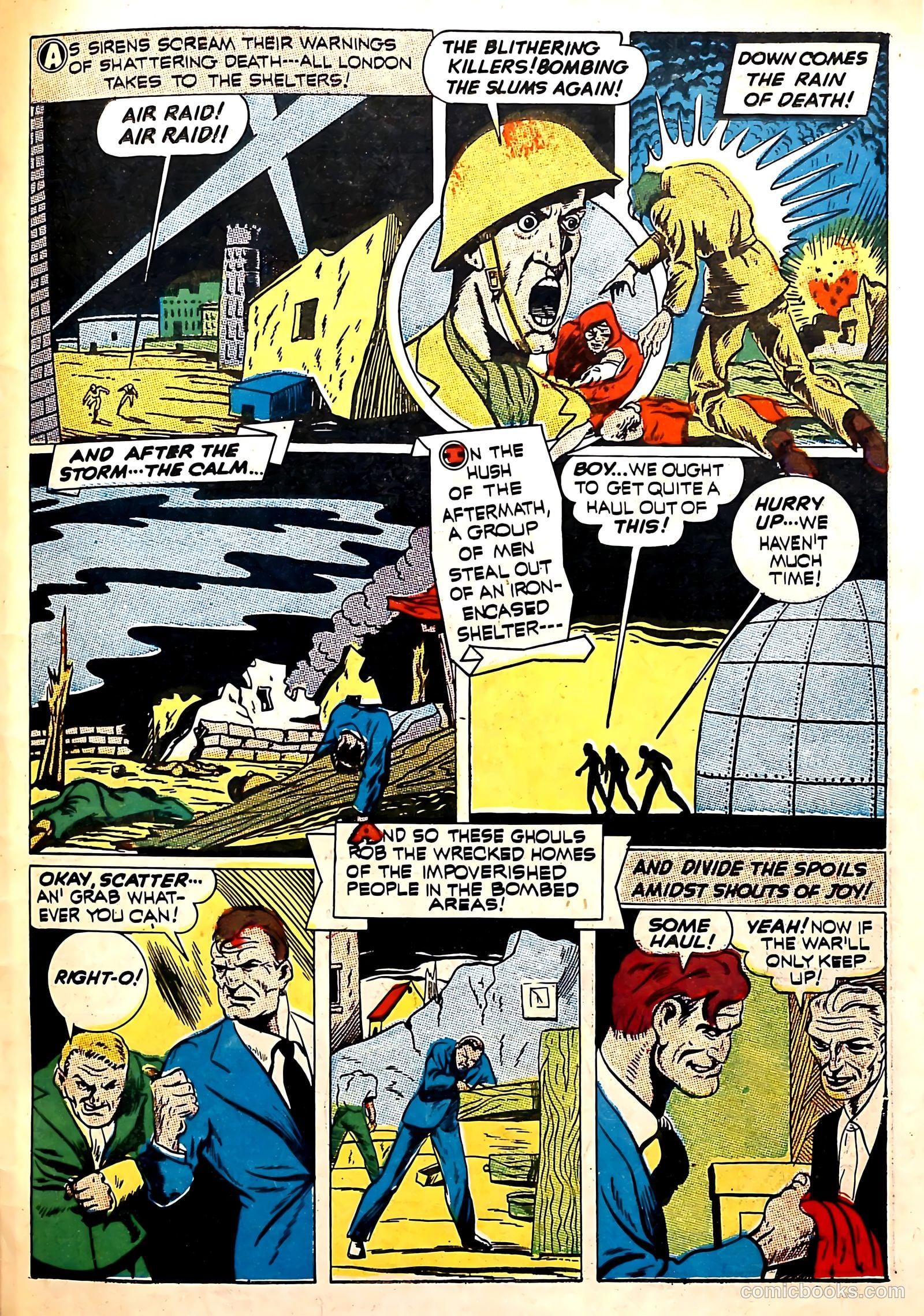 Silver Streak Comics #14 (1941) — page 58 of 68