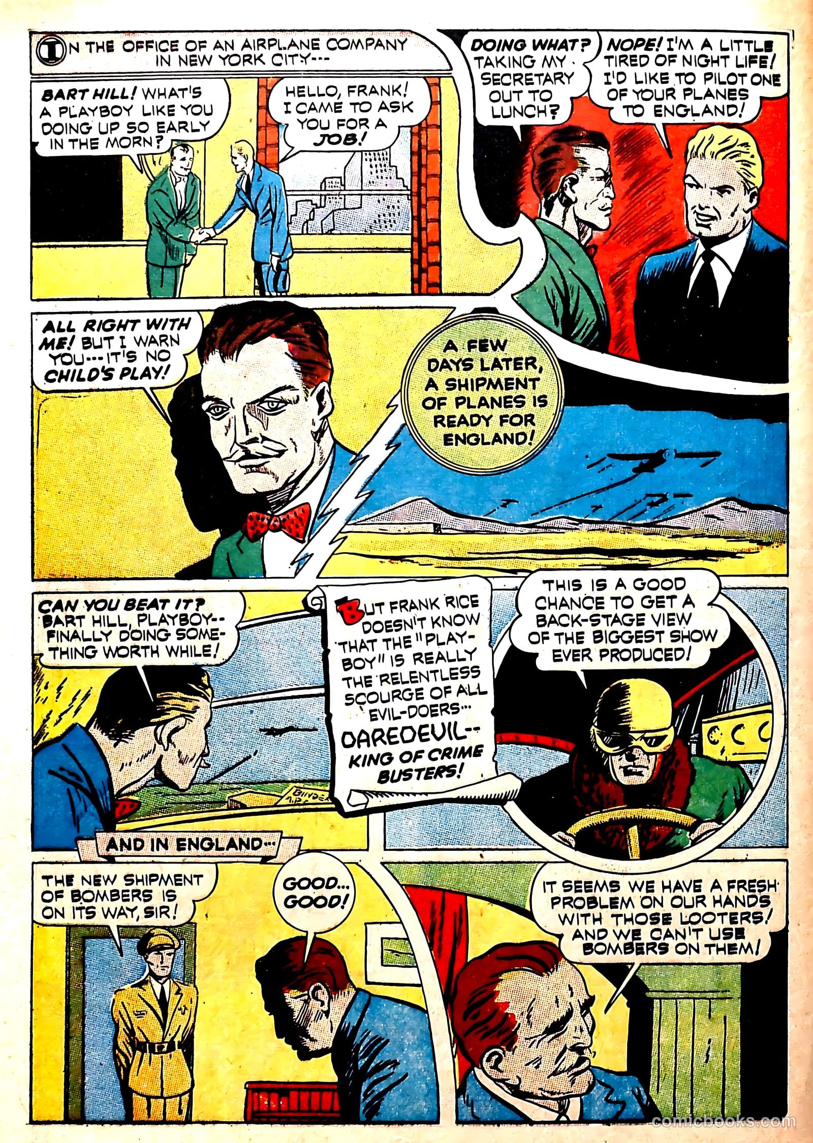 Silver Streak Comics #14 (1941) — page 61 of 68