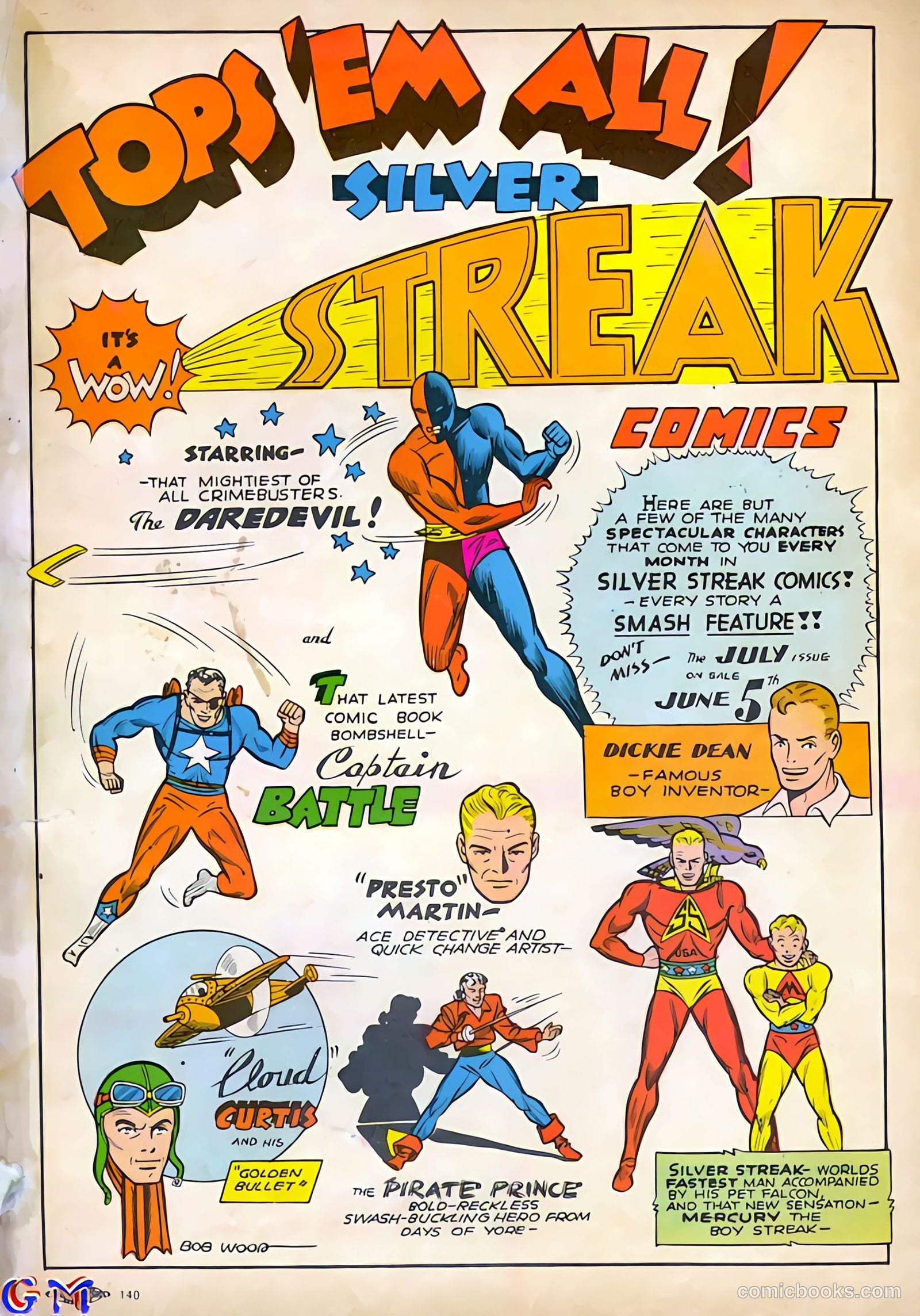 Silver Streak Comics #14 (1941) — page 66 of 68