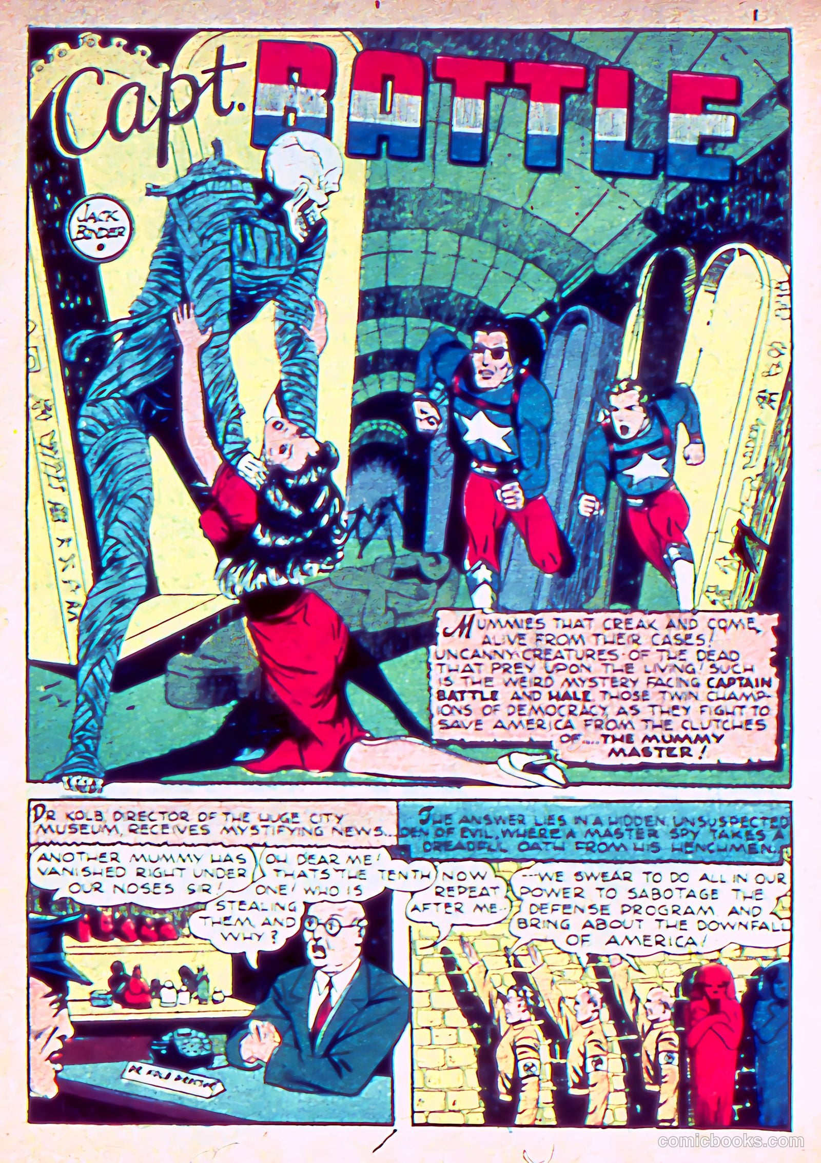 Silver Streak Comics #15 (1941) — page 4 of 68