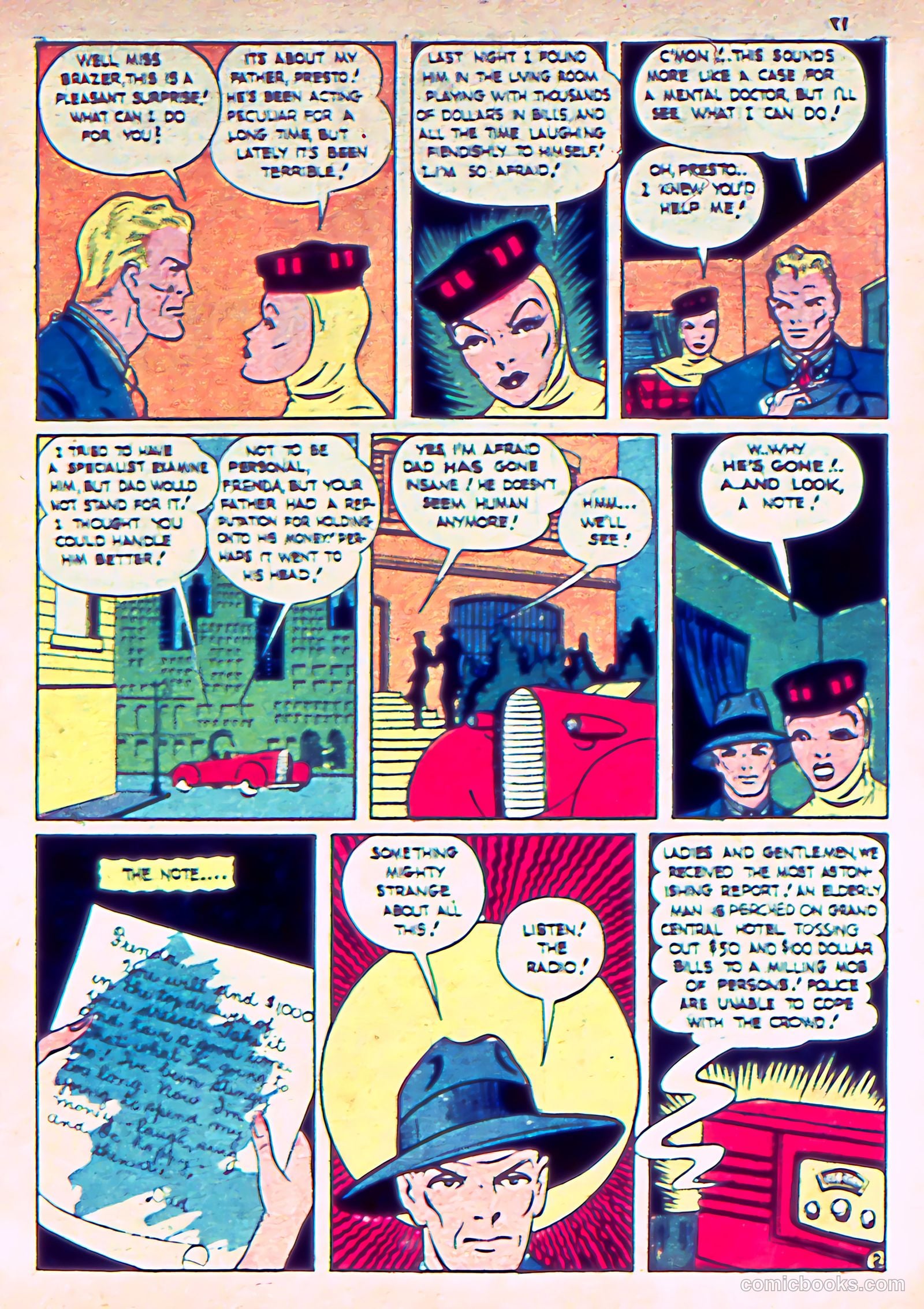 Silver Streak Comics #15 (1941) — page 20 of 68