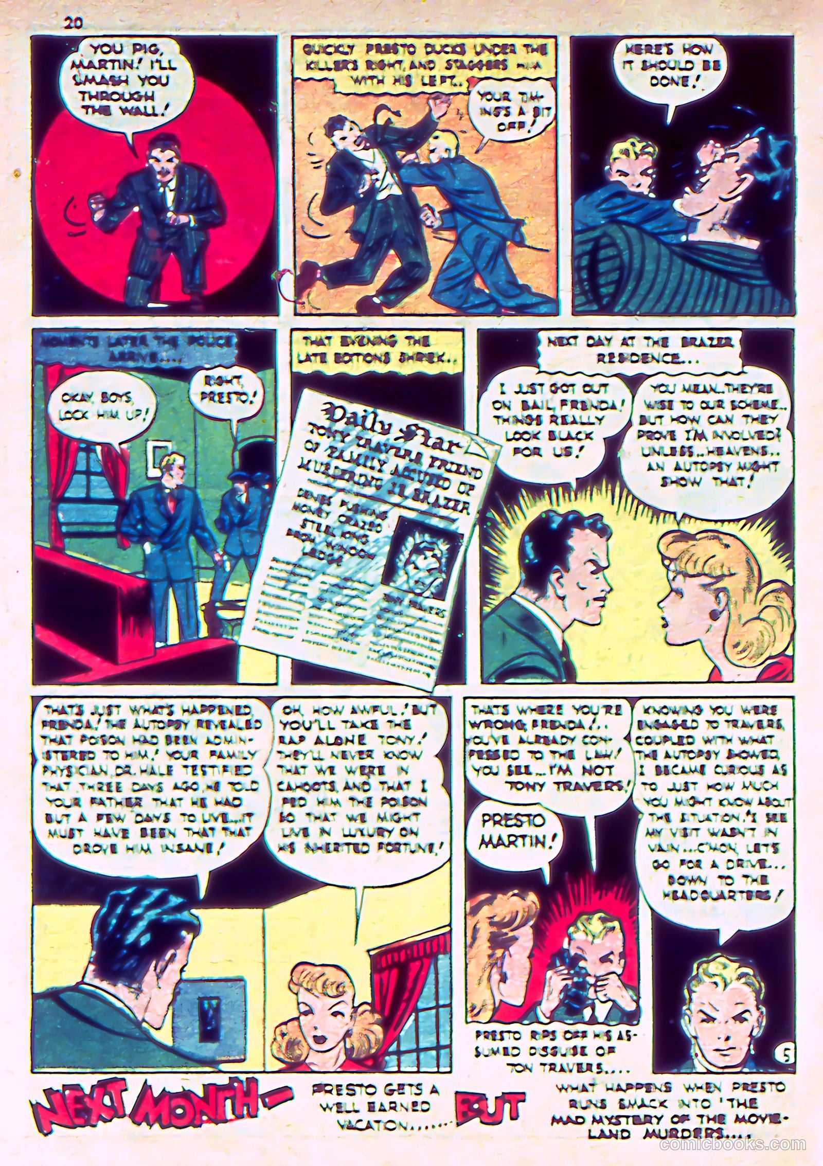 Silver Streak Comics #15 (1941) — page 23 of 68