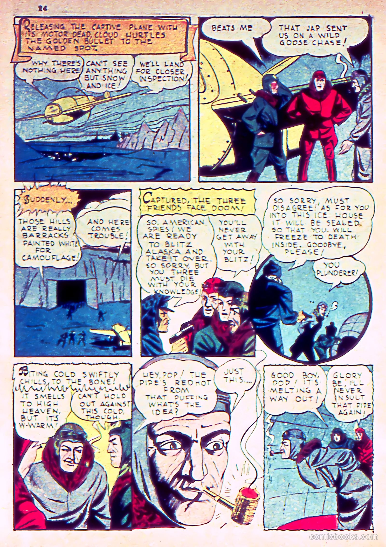 Silver Streak Comics #15 (1941) — page 27 of 68