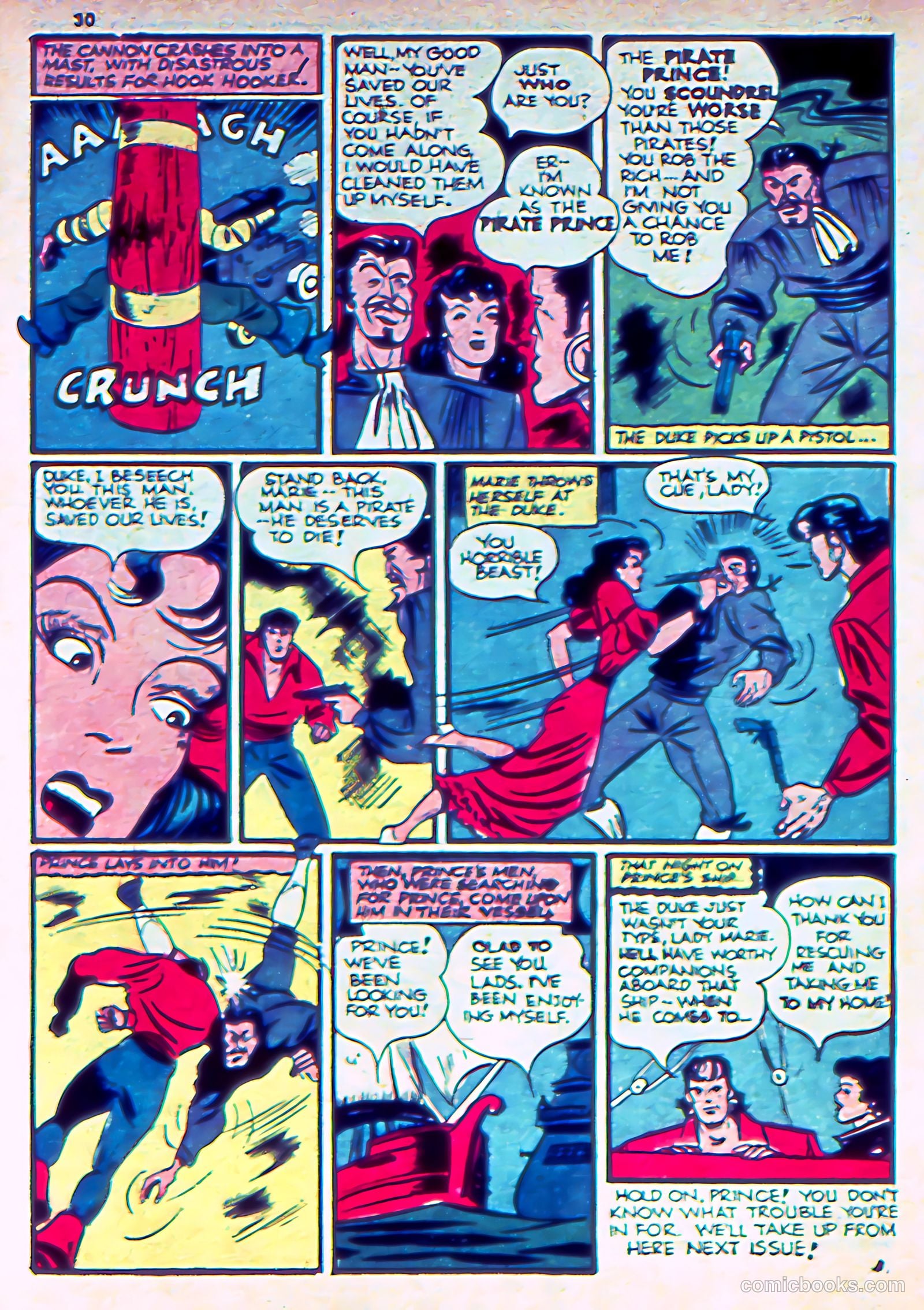 Silver Streak Comics #15 (1941) — page 33 of 68