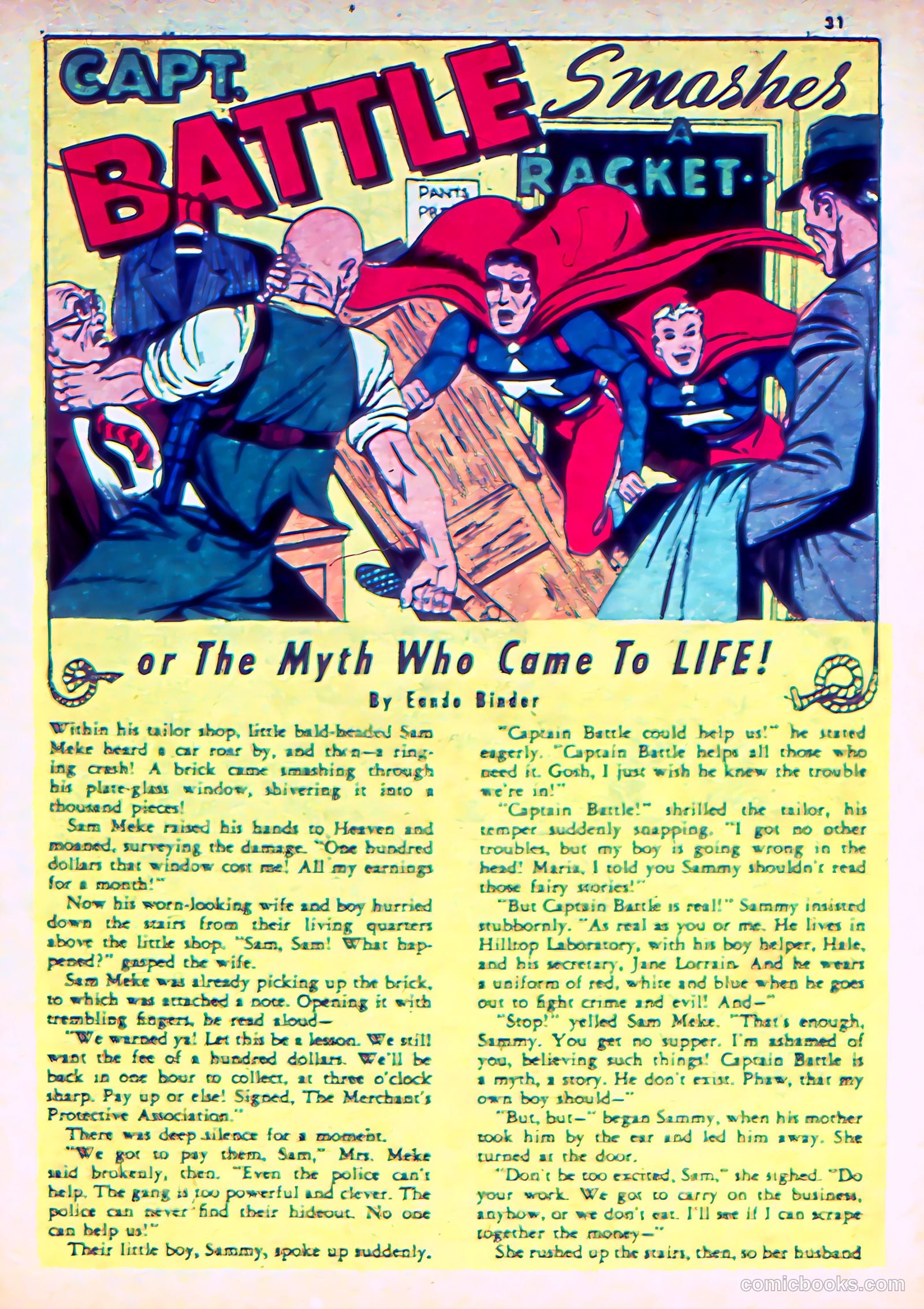 Silver Streak Comics #15 (1941) — page 34 of 68