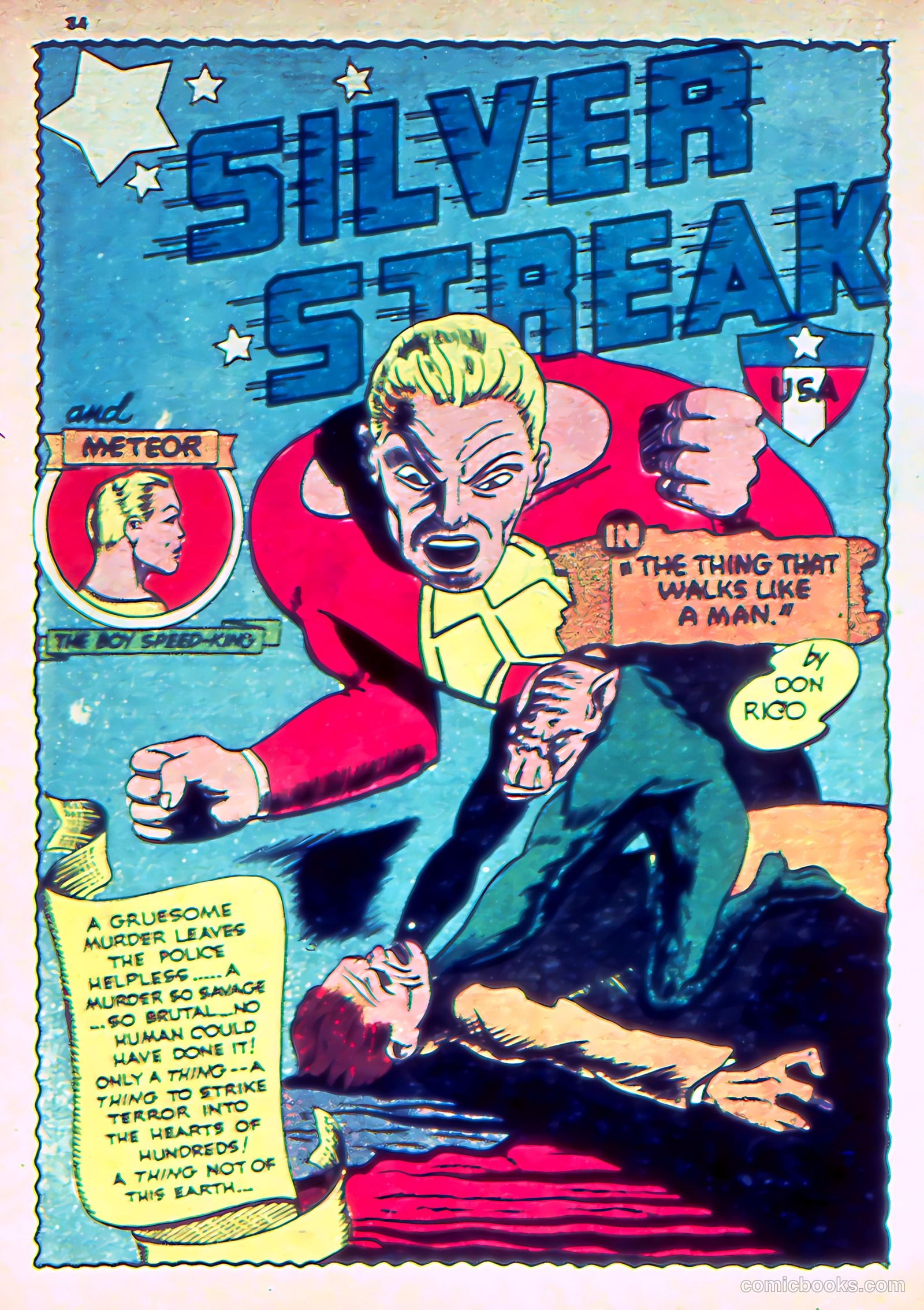 Silver Streak Comics #15 (1941) — page 36 of 68