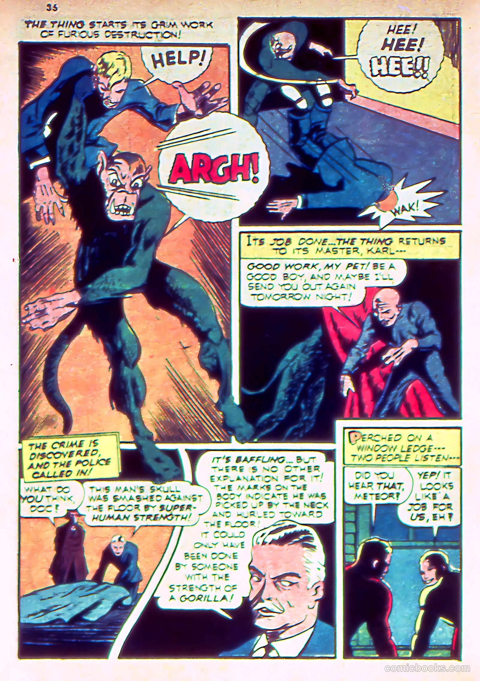 Silver Streak Comics #15 (1941) — page 38 of 68