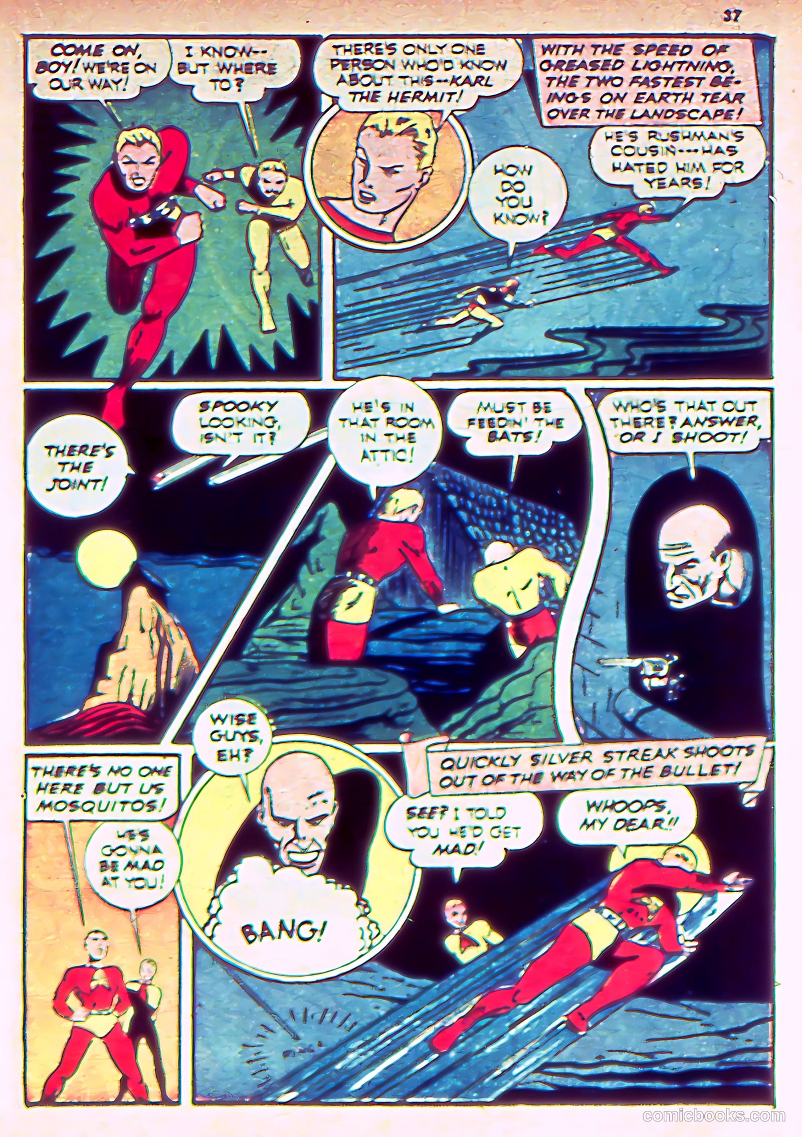 Silver Streak Comics #15 (1941) — page 39 of 68