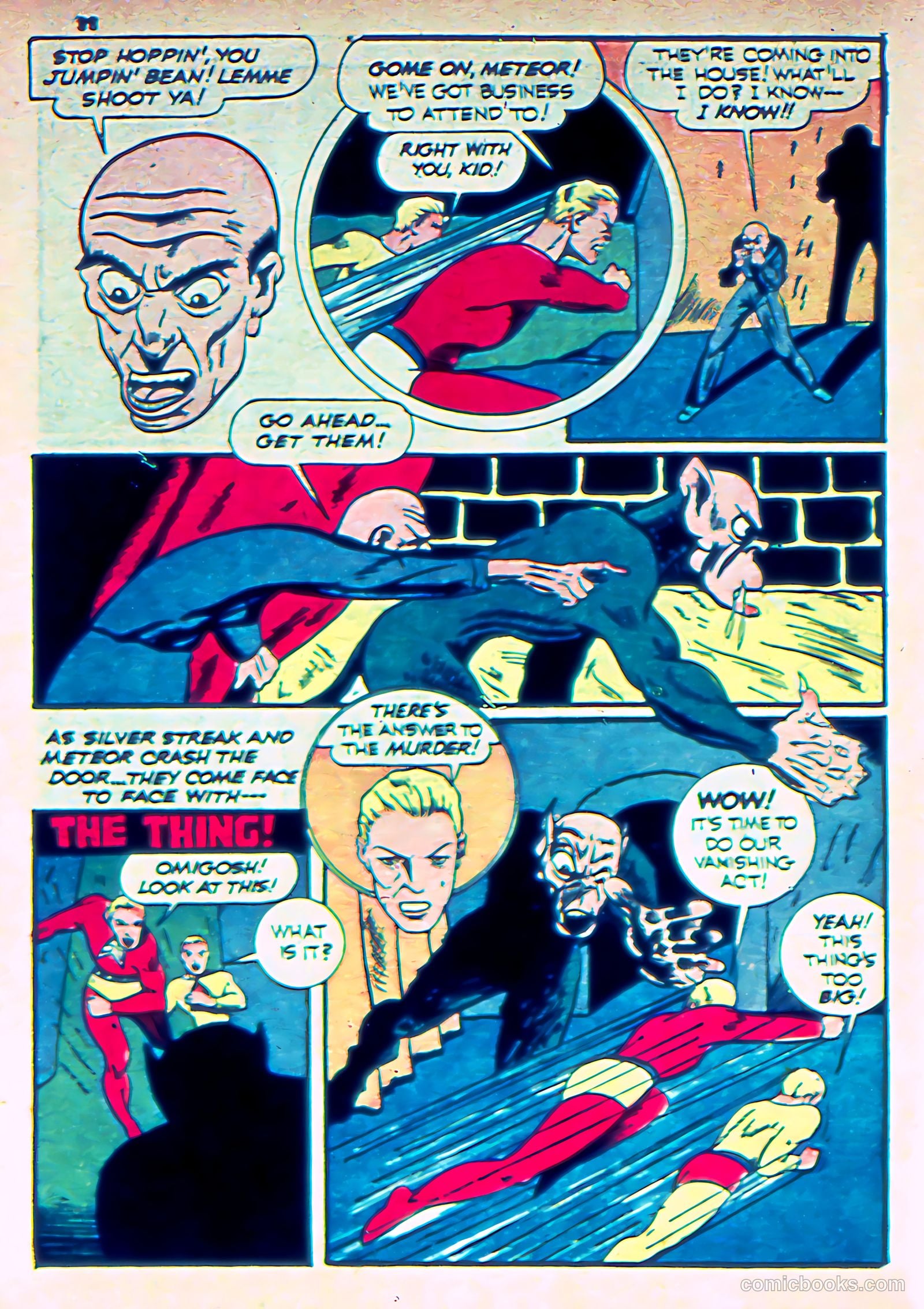 Silver Streak Comics #15 (1941) — page 40 of 68