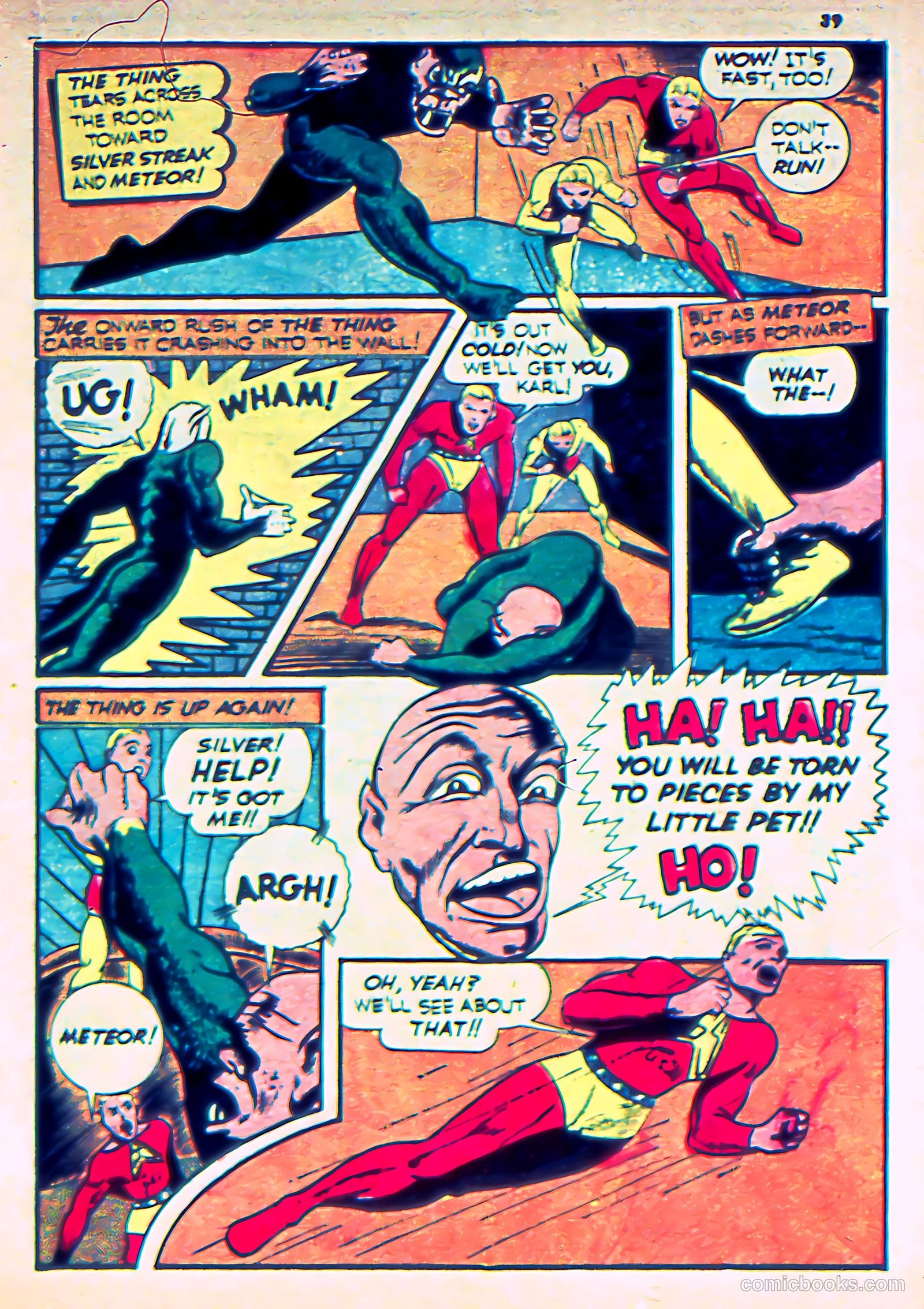 Silver Streak Comics #15 (1941) — page 41 of 68