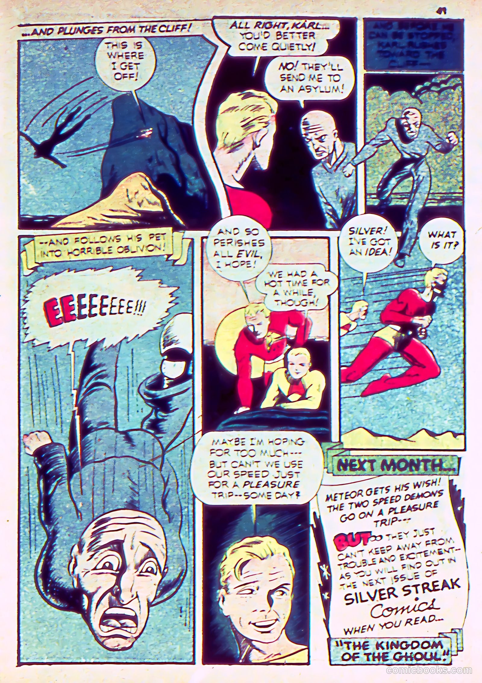 Silver Streak Comics #15 (1941) — page 43 of 68