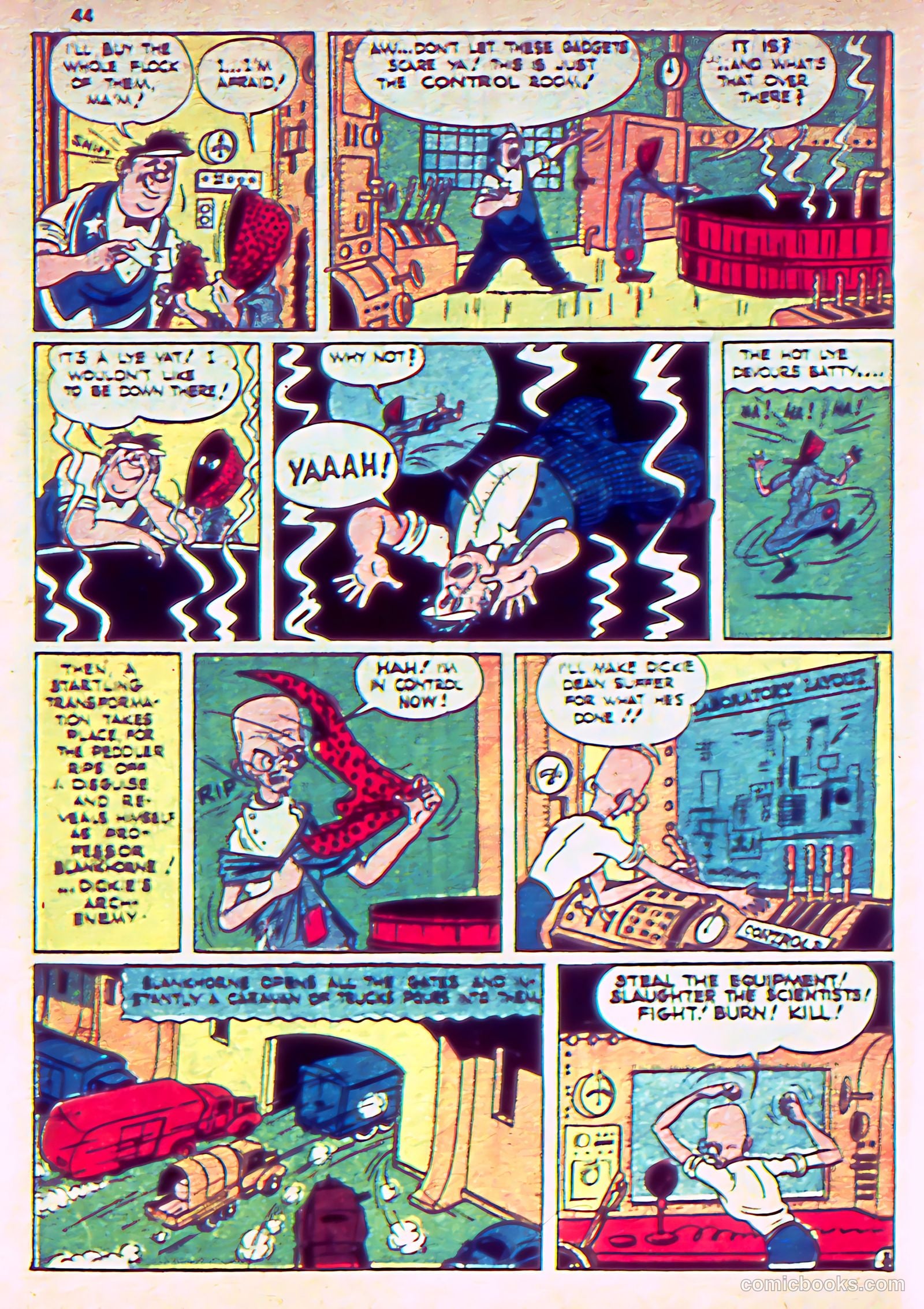 Silver Streak Comics #15 (1941) — page 46 of 68