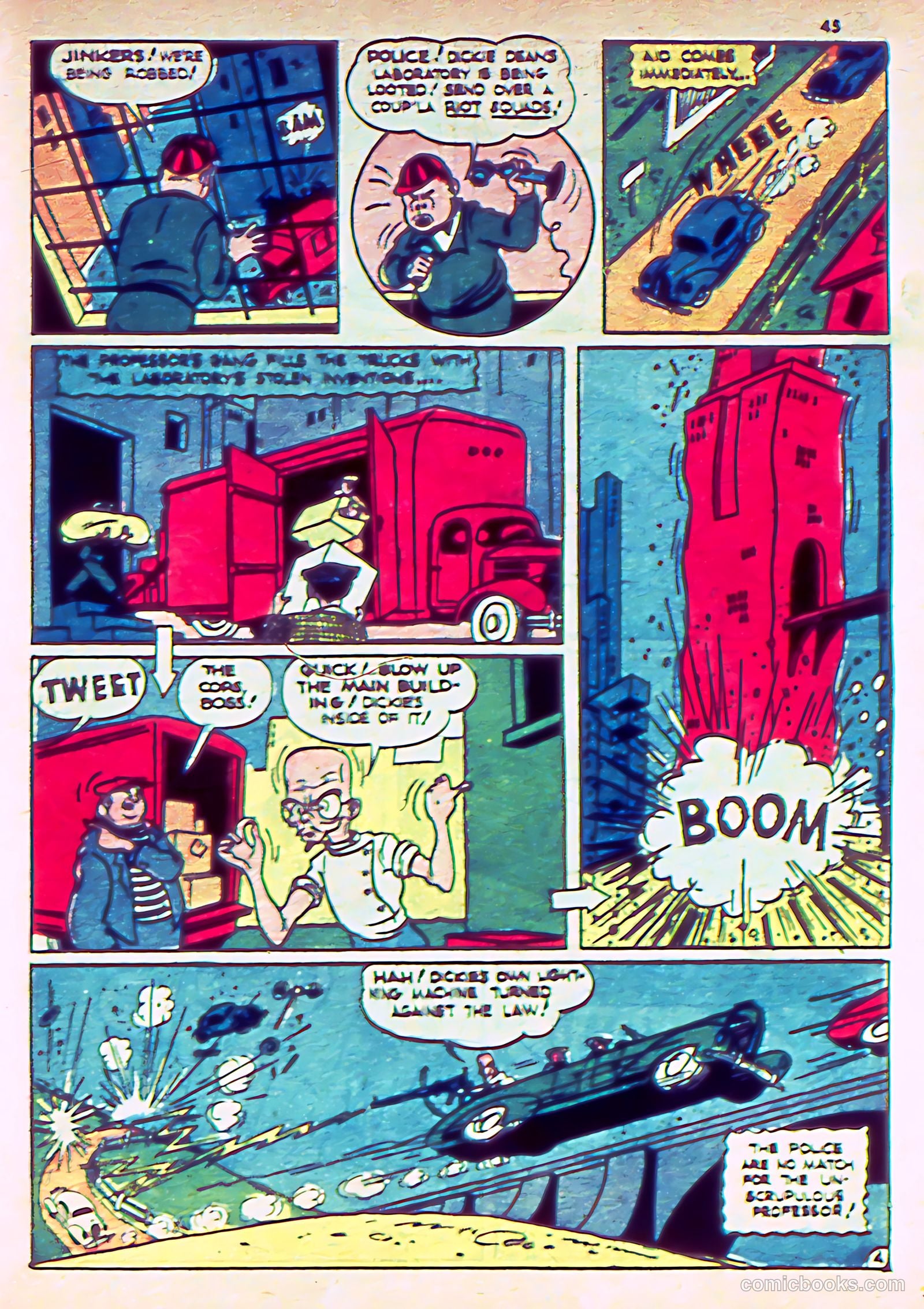 Silver Streak Comics #15 (1941) — page 47 of 68