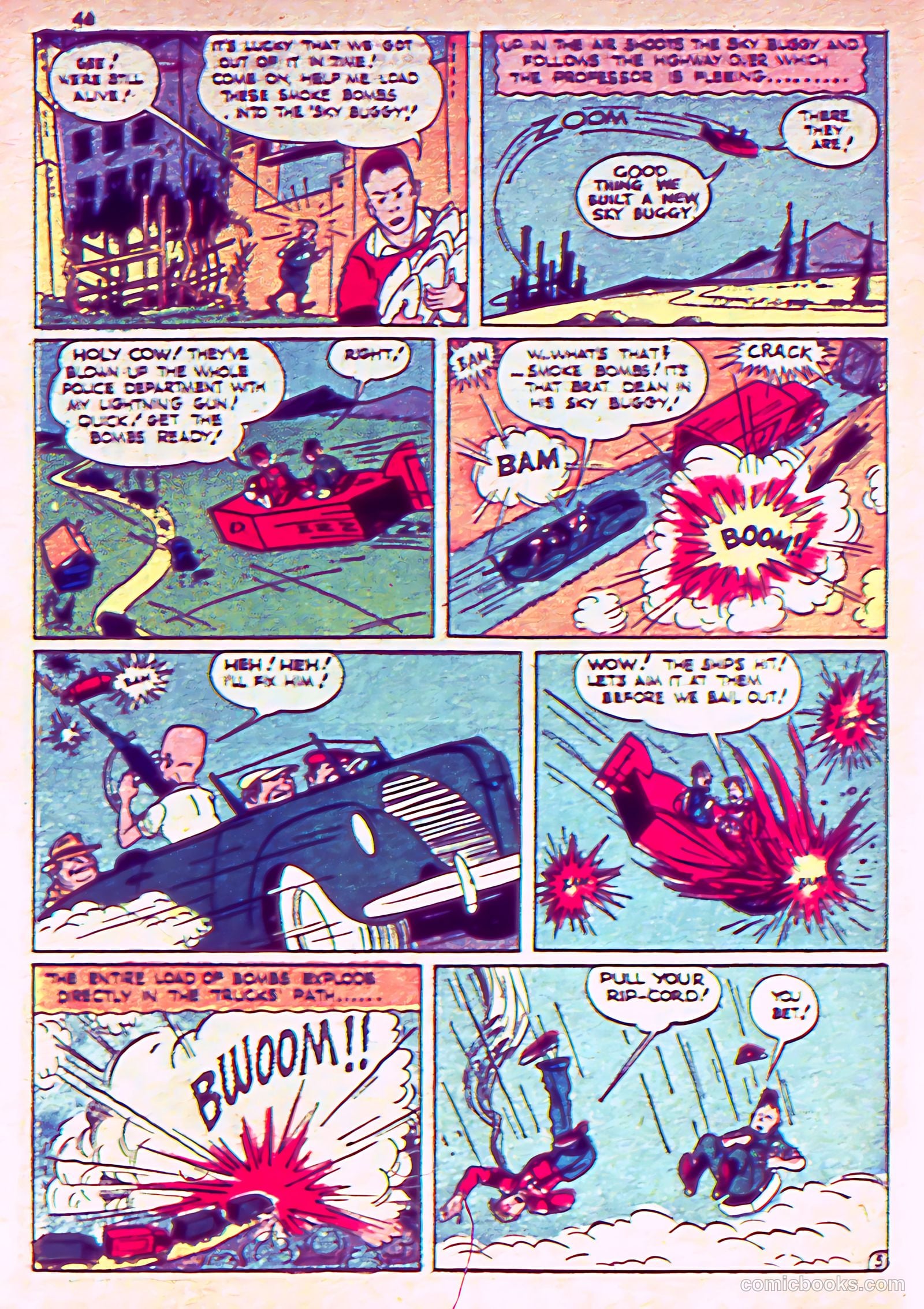 Silver Streak Comics #15 (1941) — page 48 of 68