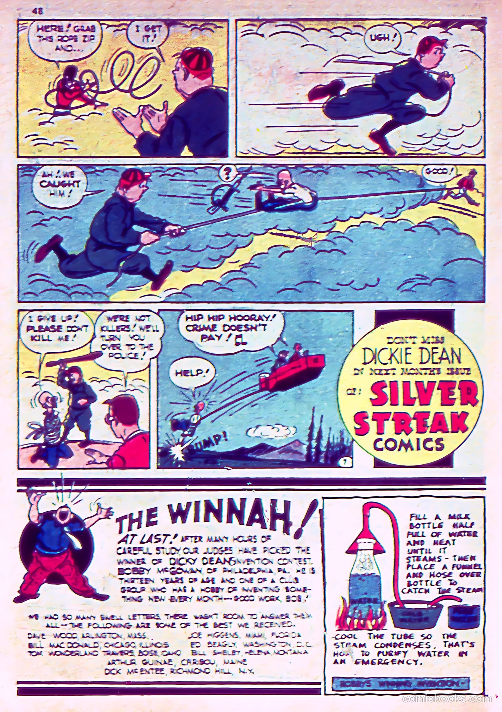 Silver Streak Comics #15 (1941) — page 50 of 68