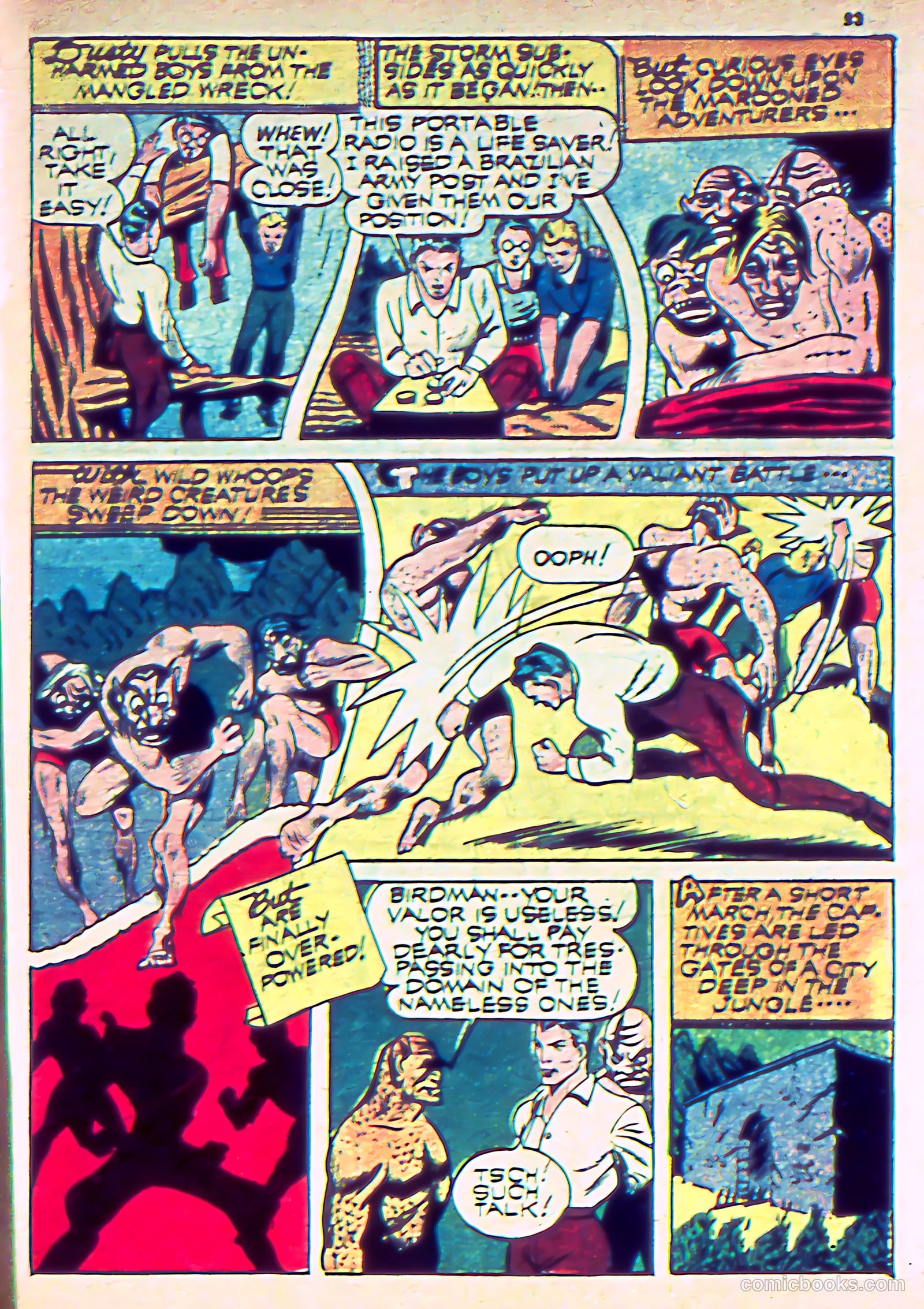 Silver Streak Comics #15 (1941) — page 55 of 68