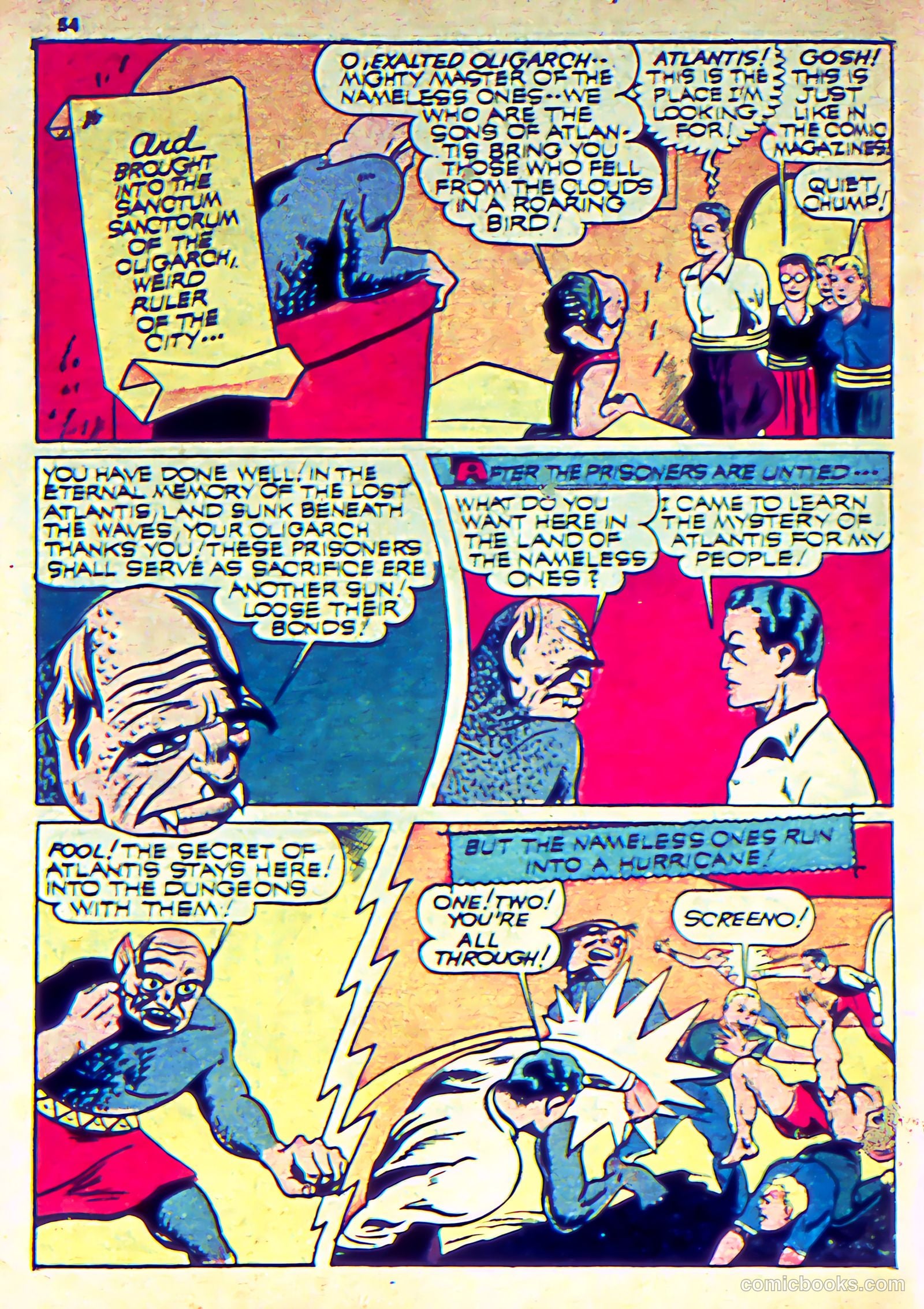 Silver Streak Comics #15 (1941) — page 56 of 68
